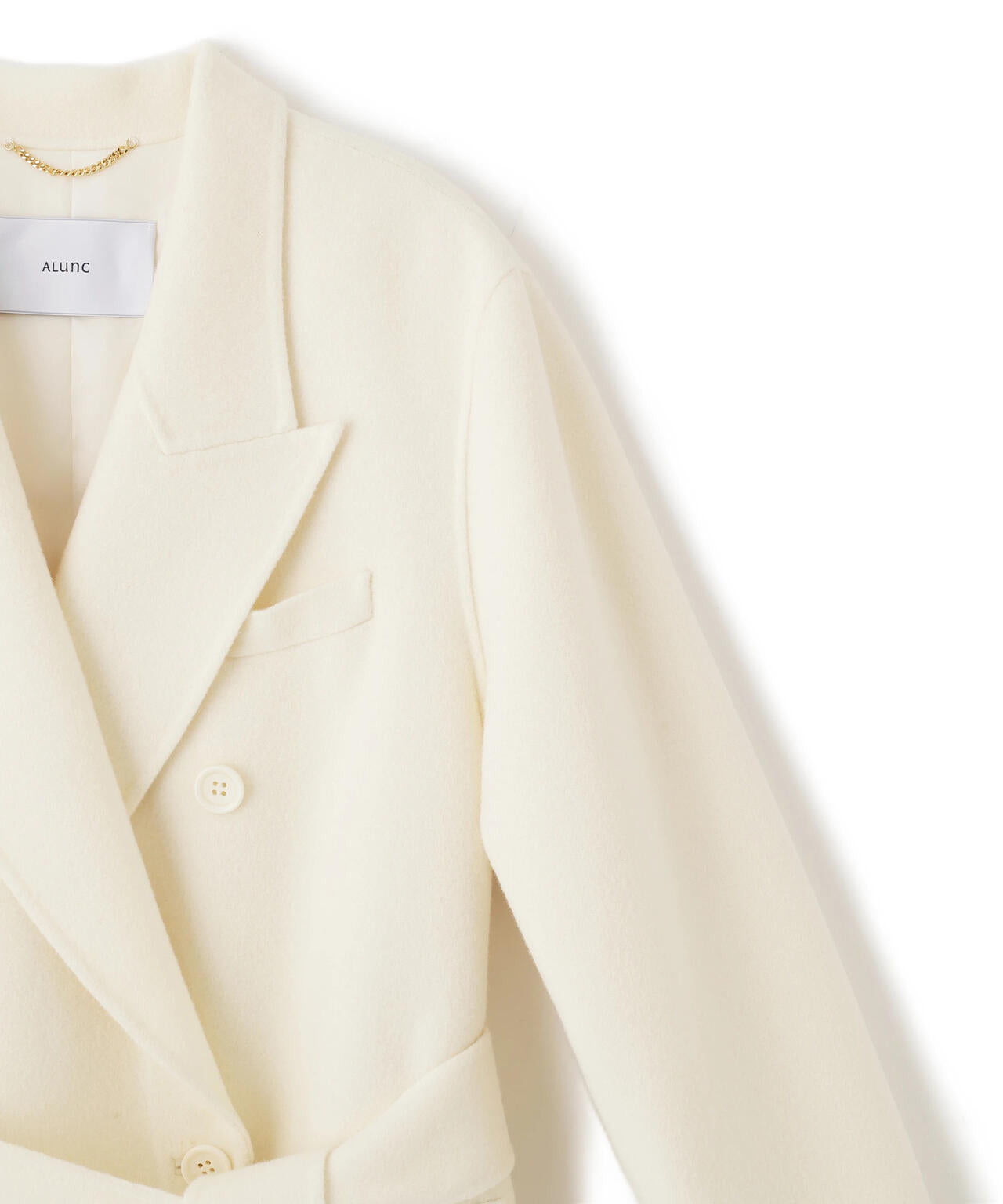 ダブルブレストリバーコート_