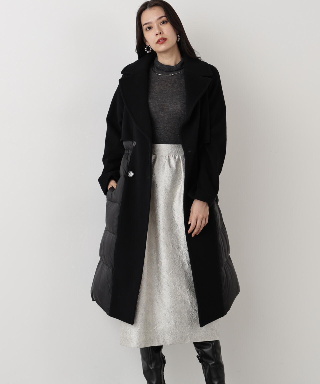 ダウンドッキングコート