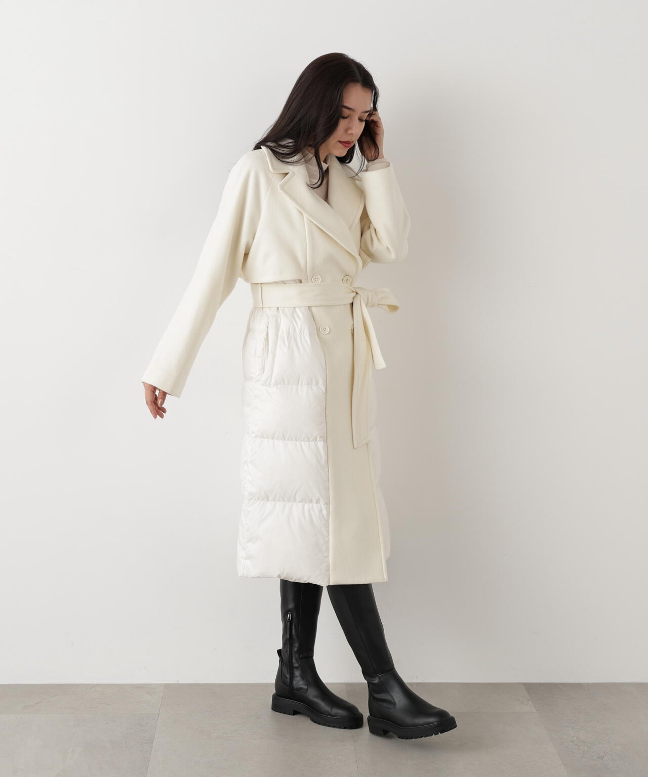 ダウンドッキングコート