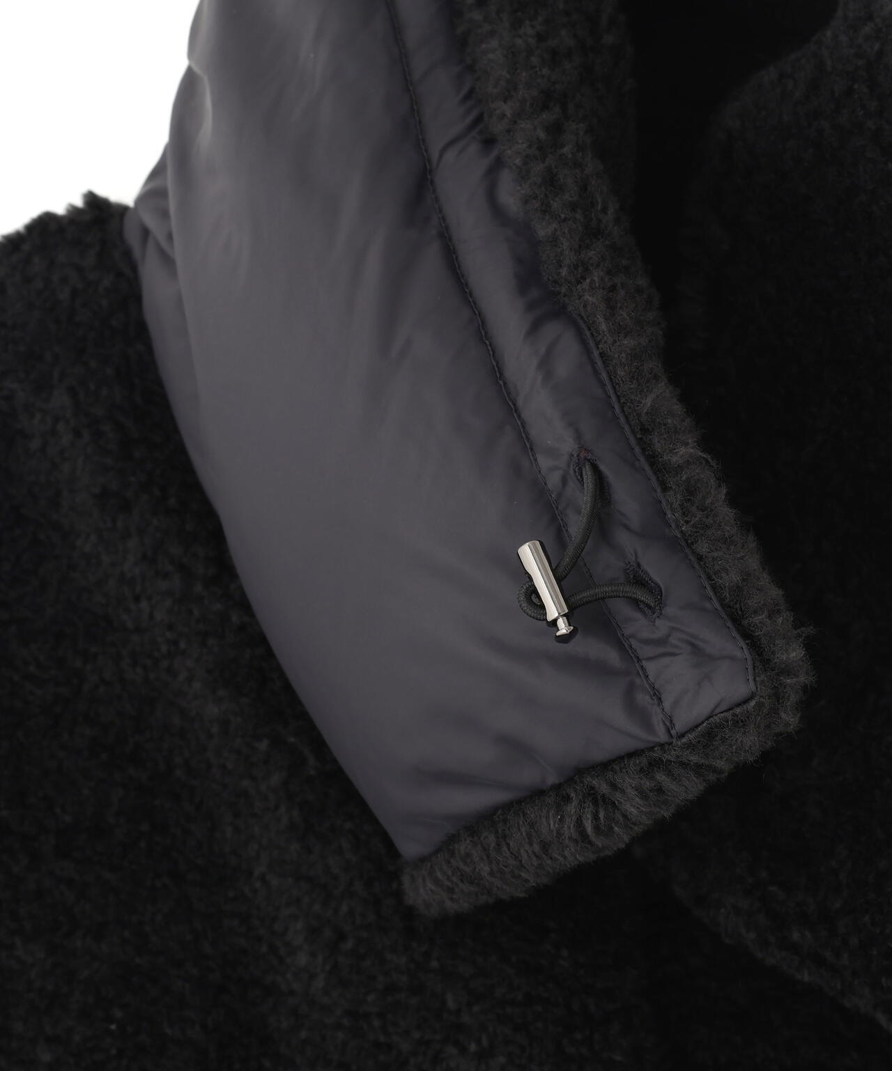 ファーコンビビックカラーミドルダウンコート | PINKY&DIANNE