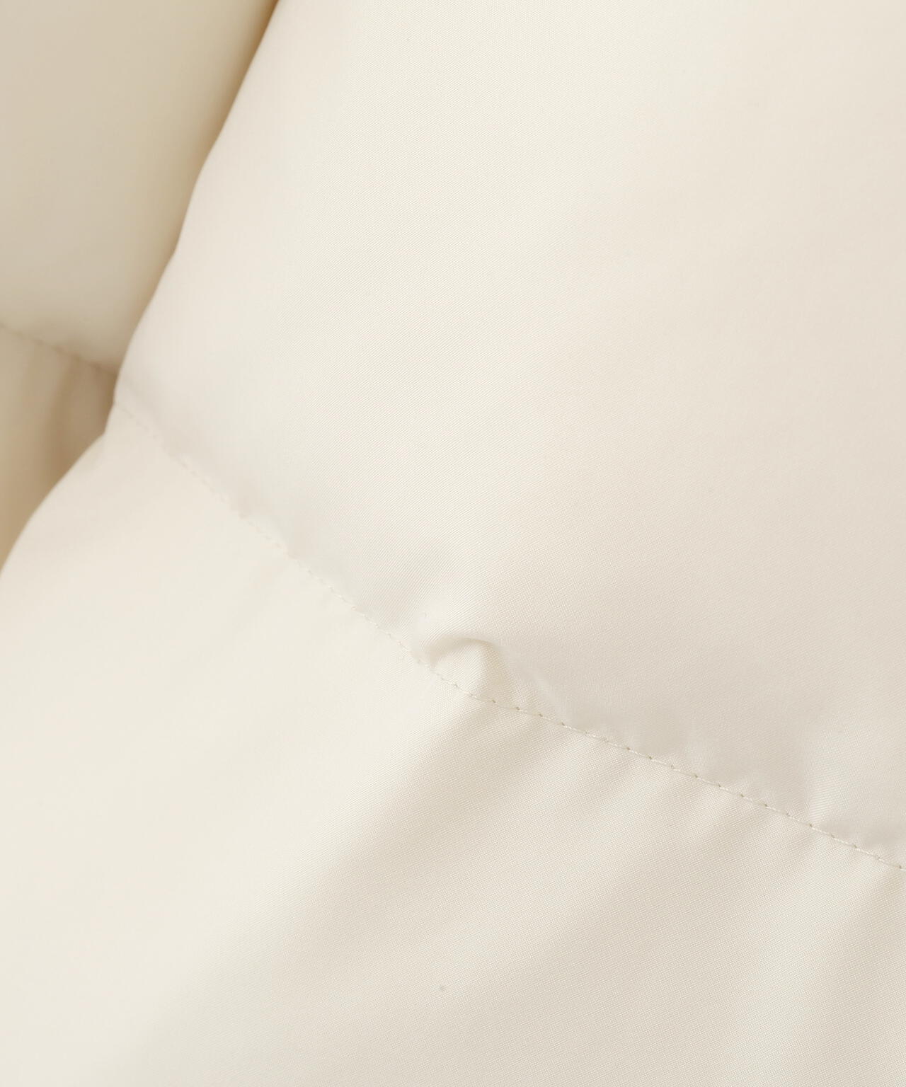 ファーコンビビックカラーミドルダウンコート