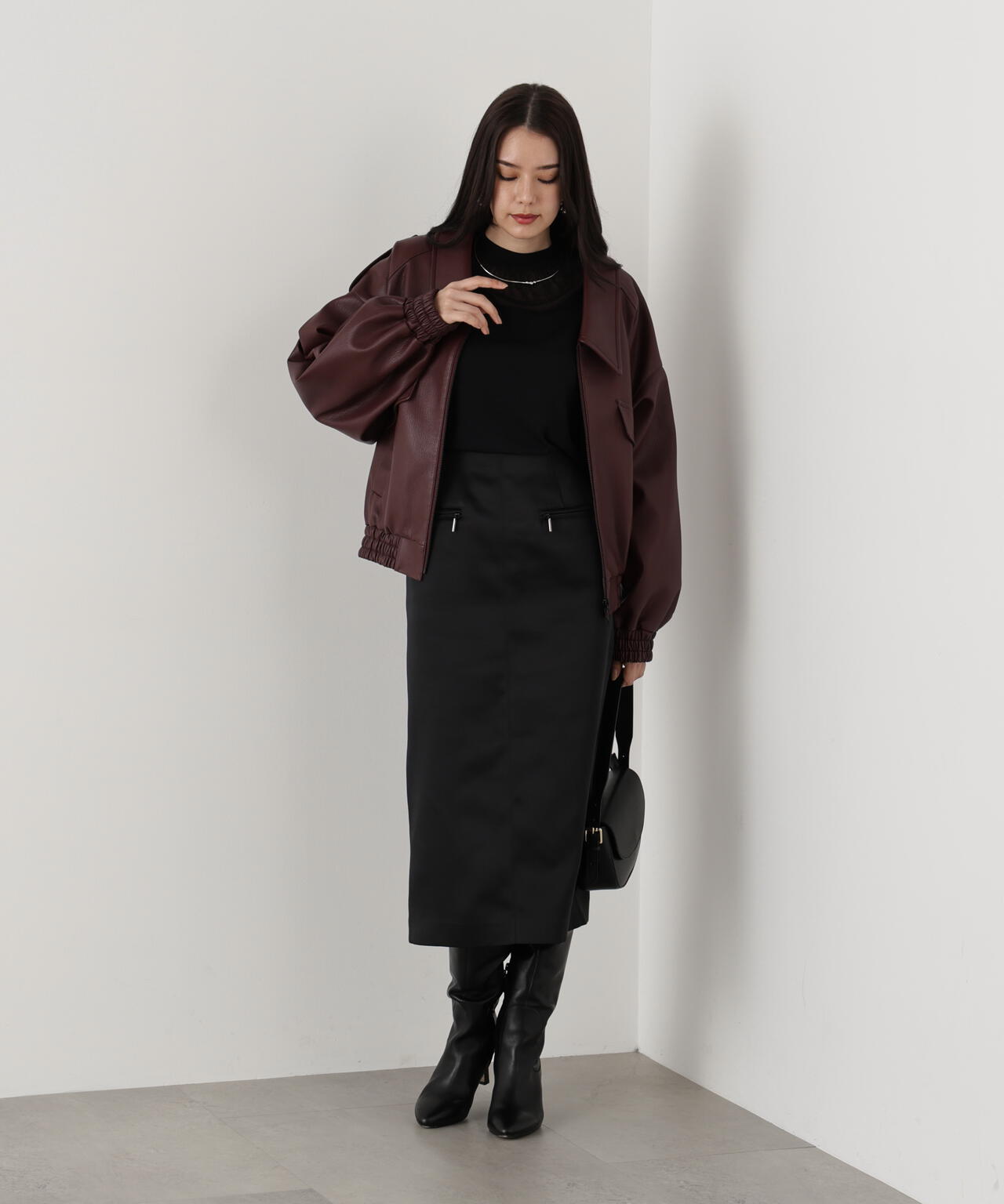 フォーレザーブルゾン