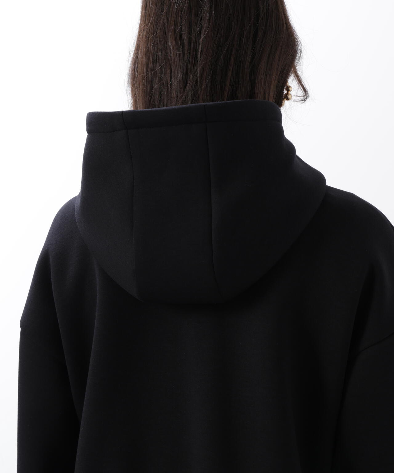 ウエストフレアダンボールフーディー