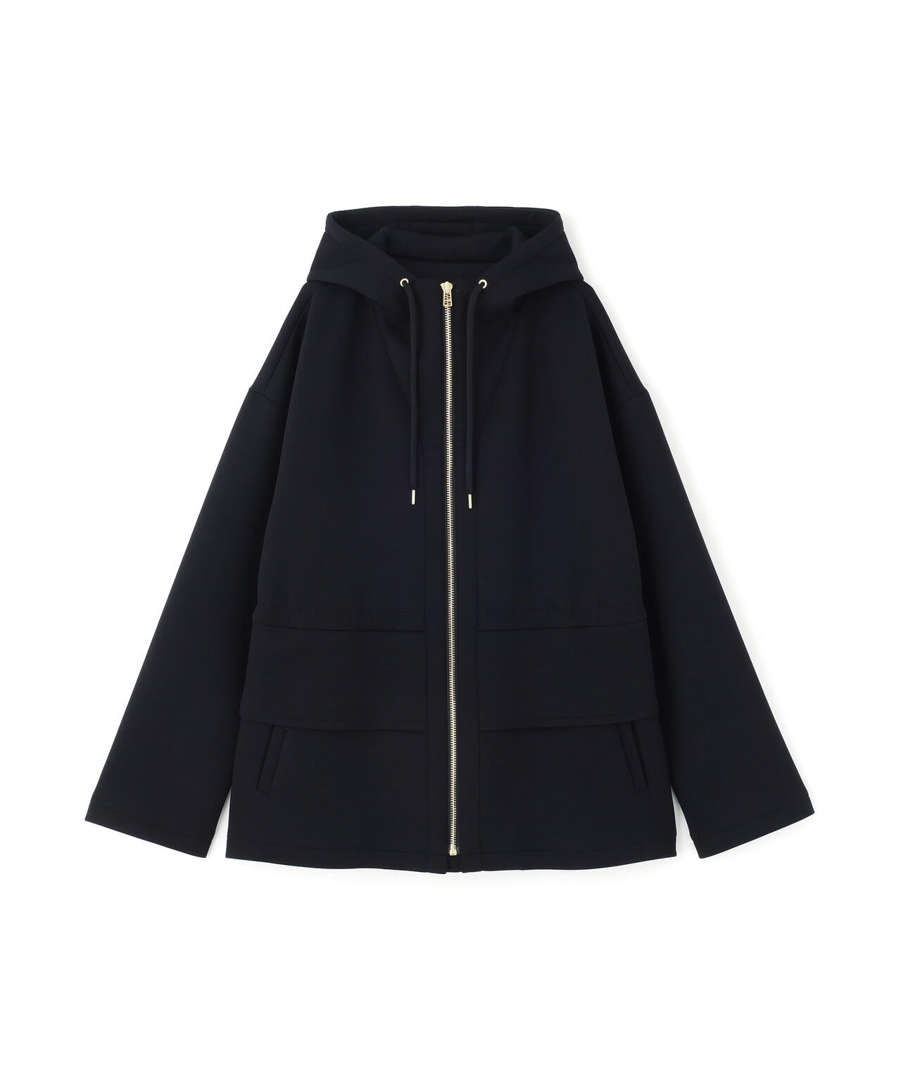 ウエストフレアダンボールフーディー