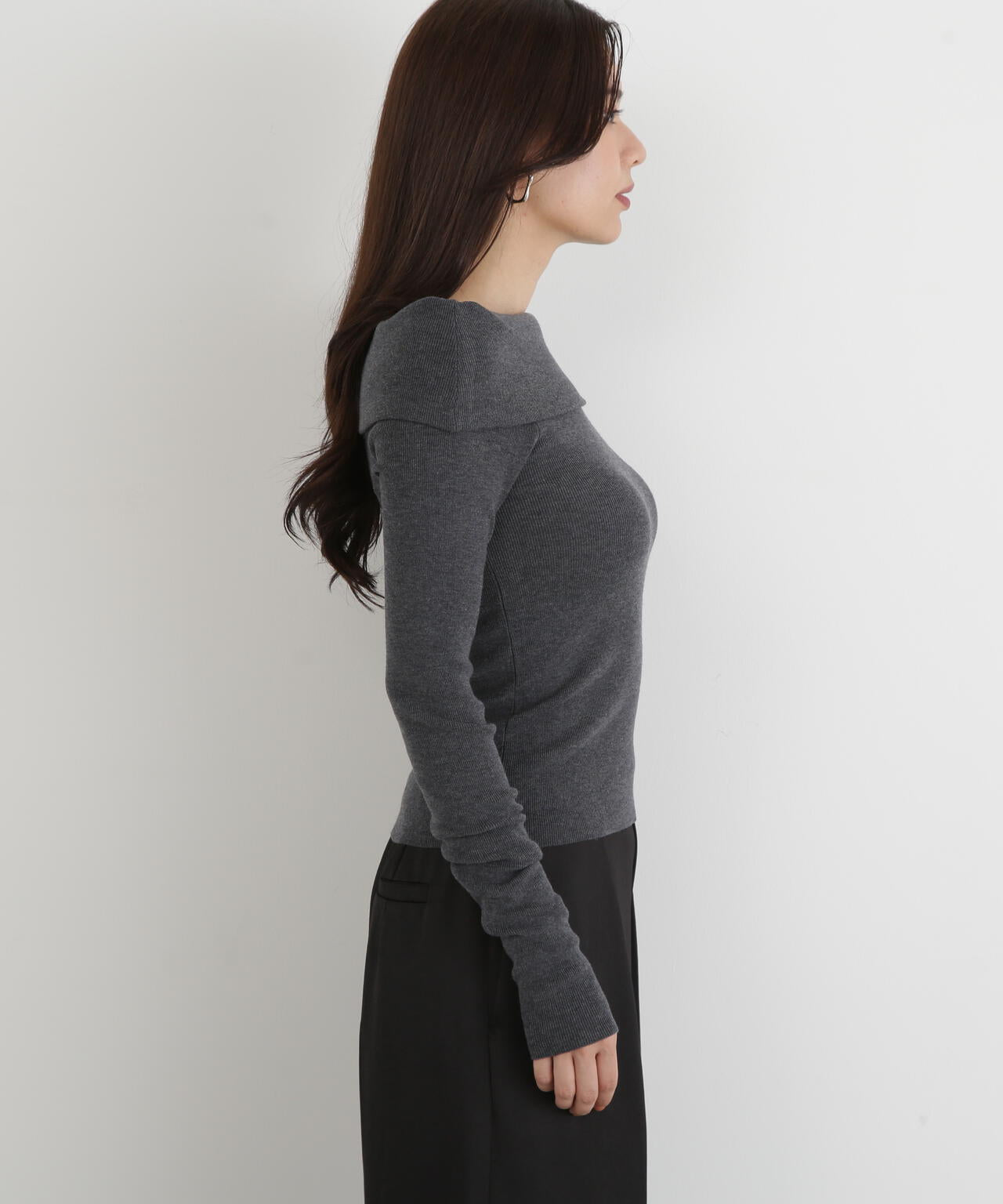 オフショルダー２ＷＡＹニットプルオーバー