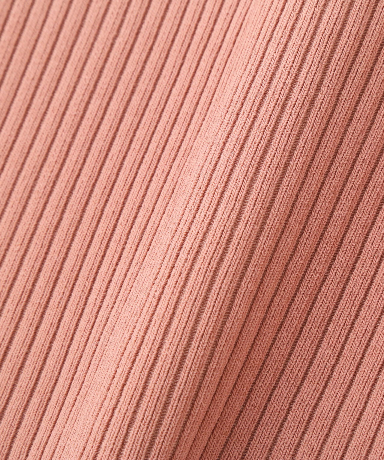 レースコンビモックネックニットプルオーバー