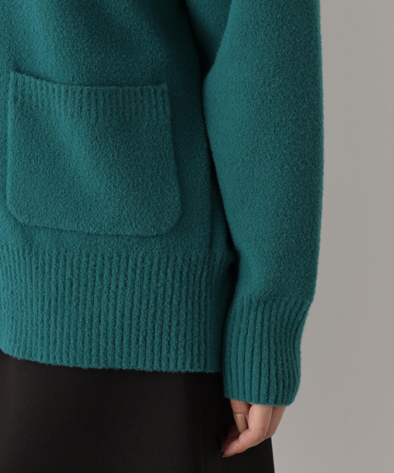 ［WEB限定カラー］フェザーヤーンオーバーカーディガン