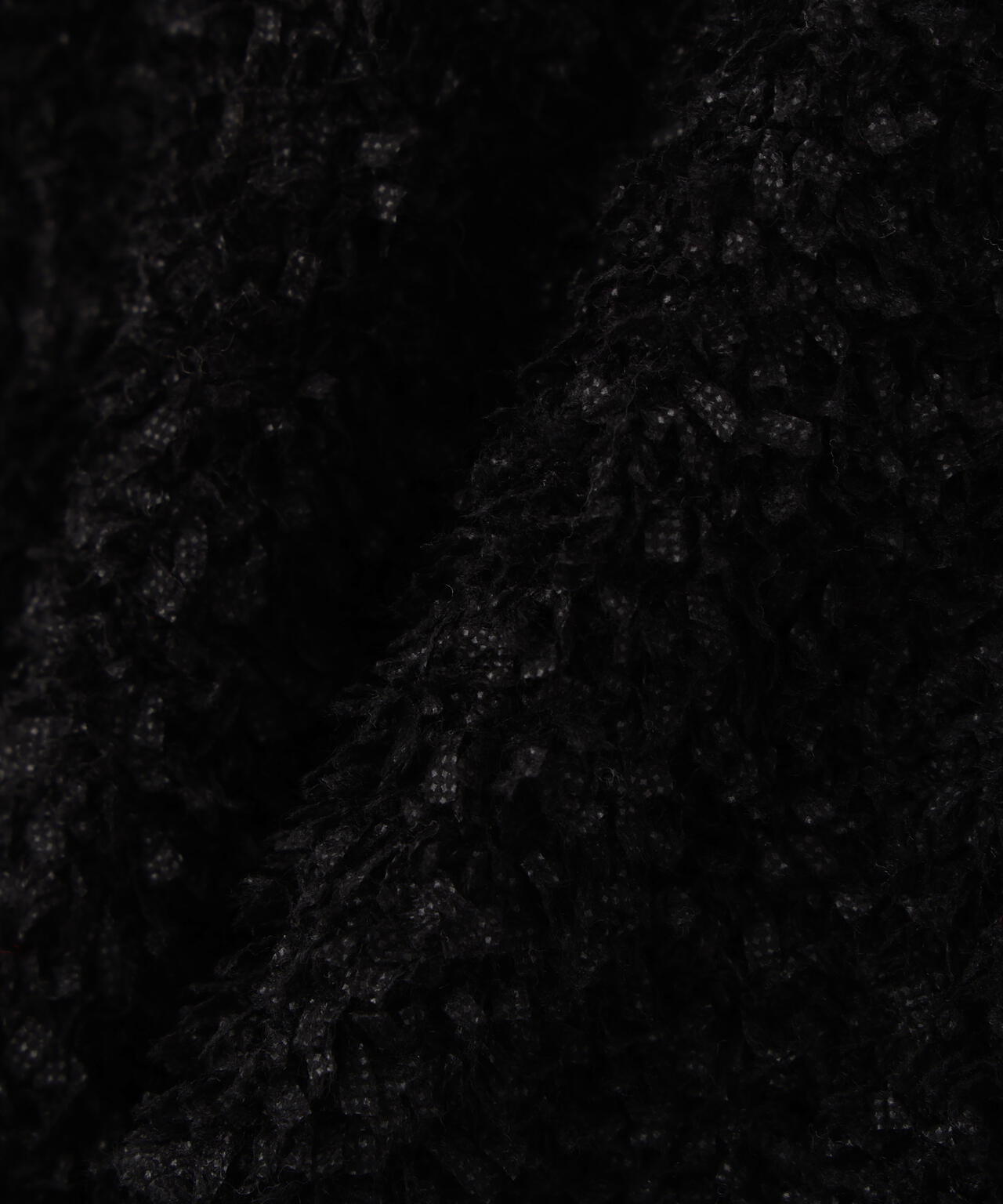 ツイードコンビペプラムカーディガン