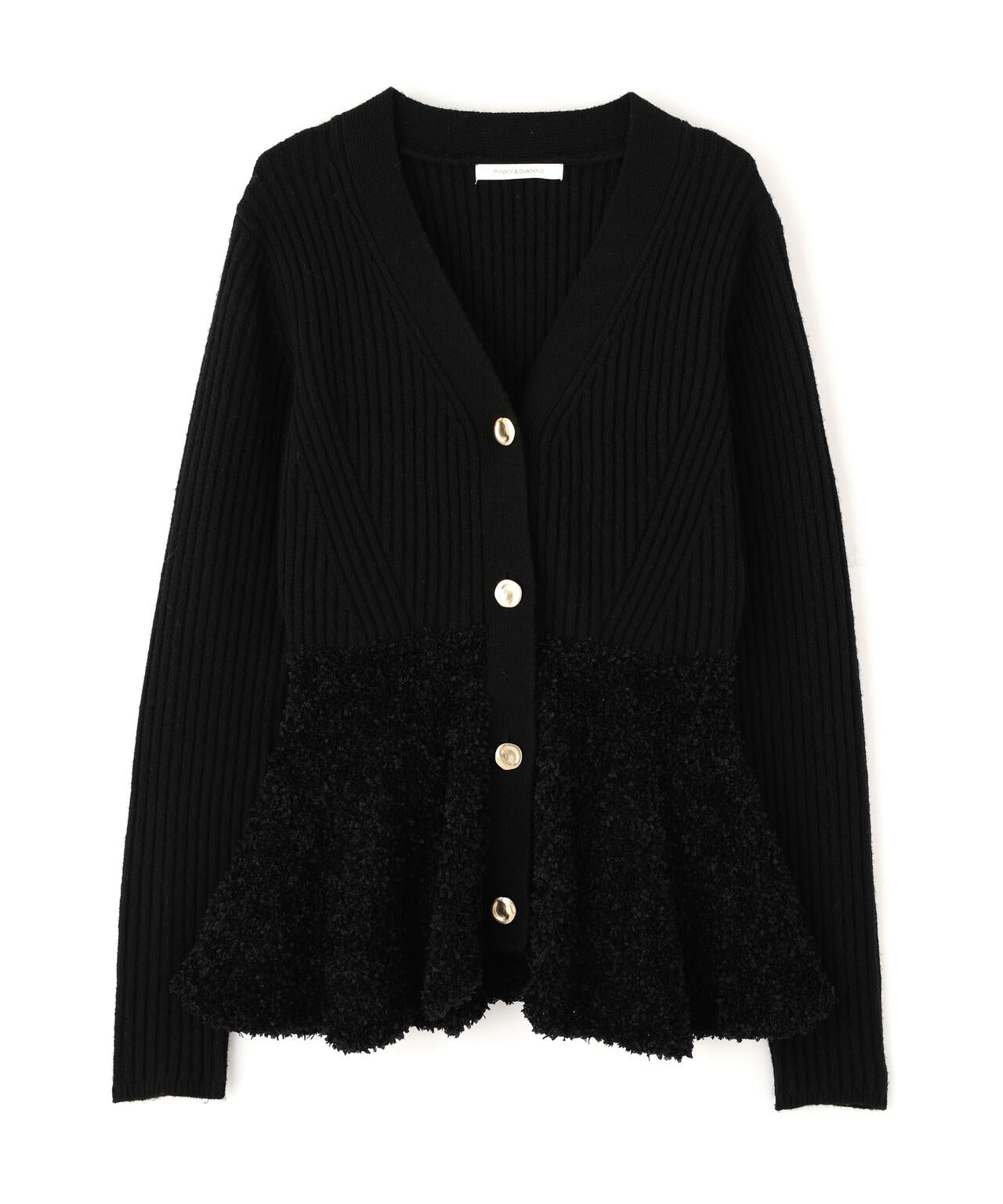 ツイードコンビペプラムカーディガン | PINKY&DIANNE（ピンキー