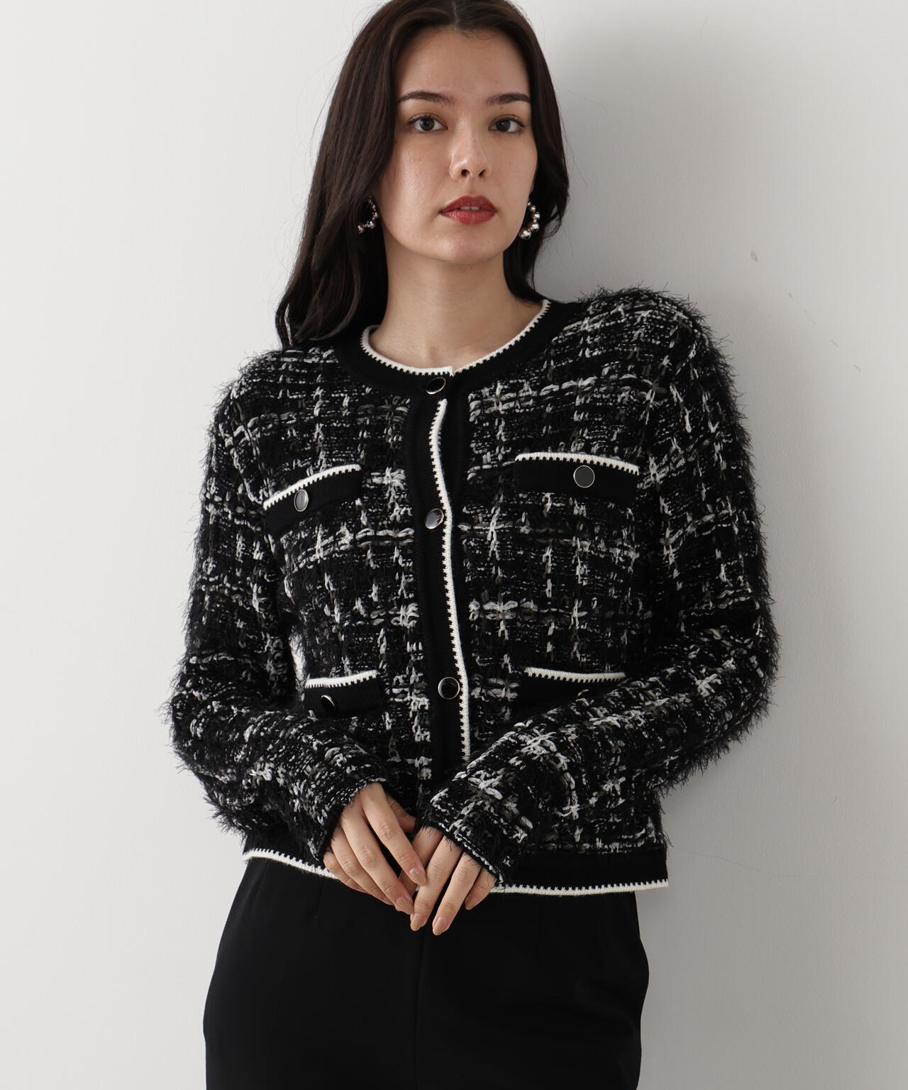 IENA ツイード　ジャケット cd013-58385-02b.jpg?basethum=225