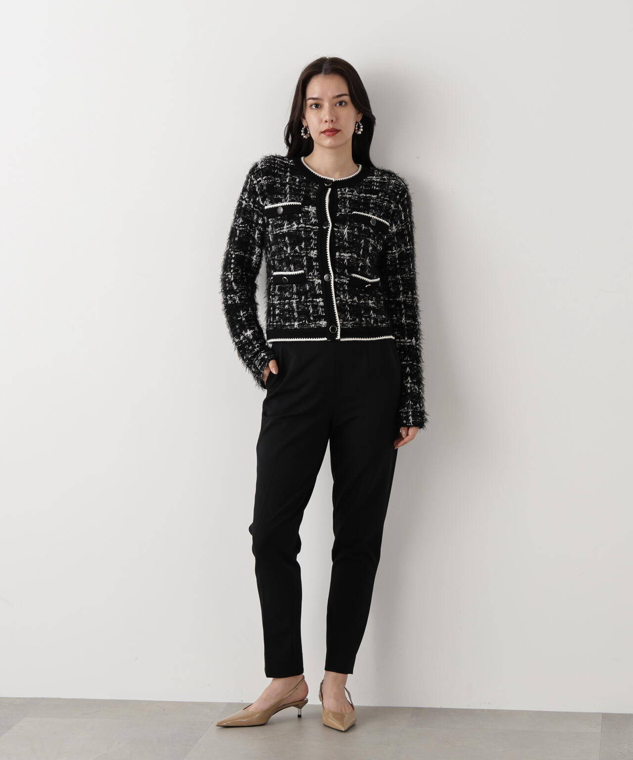 PINKY&DIANNE ミックスツイードジャケット 楽天市場】ミックスツイードジャケット／ピンキー＆ダイアン