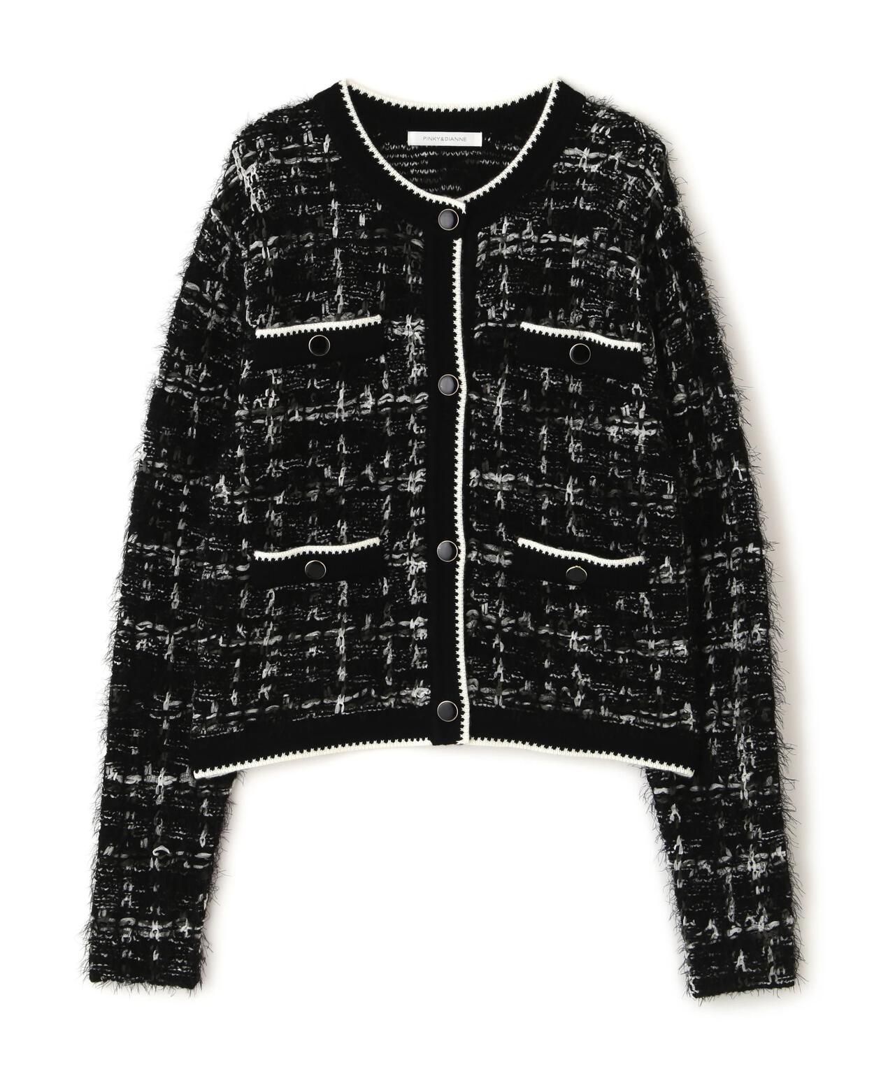 ビアズリーリボンツイードジャケット ビアズリー☆リボンツイードジャケット（新品） ビアズリー