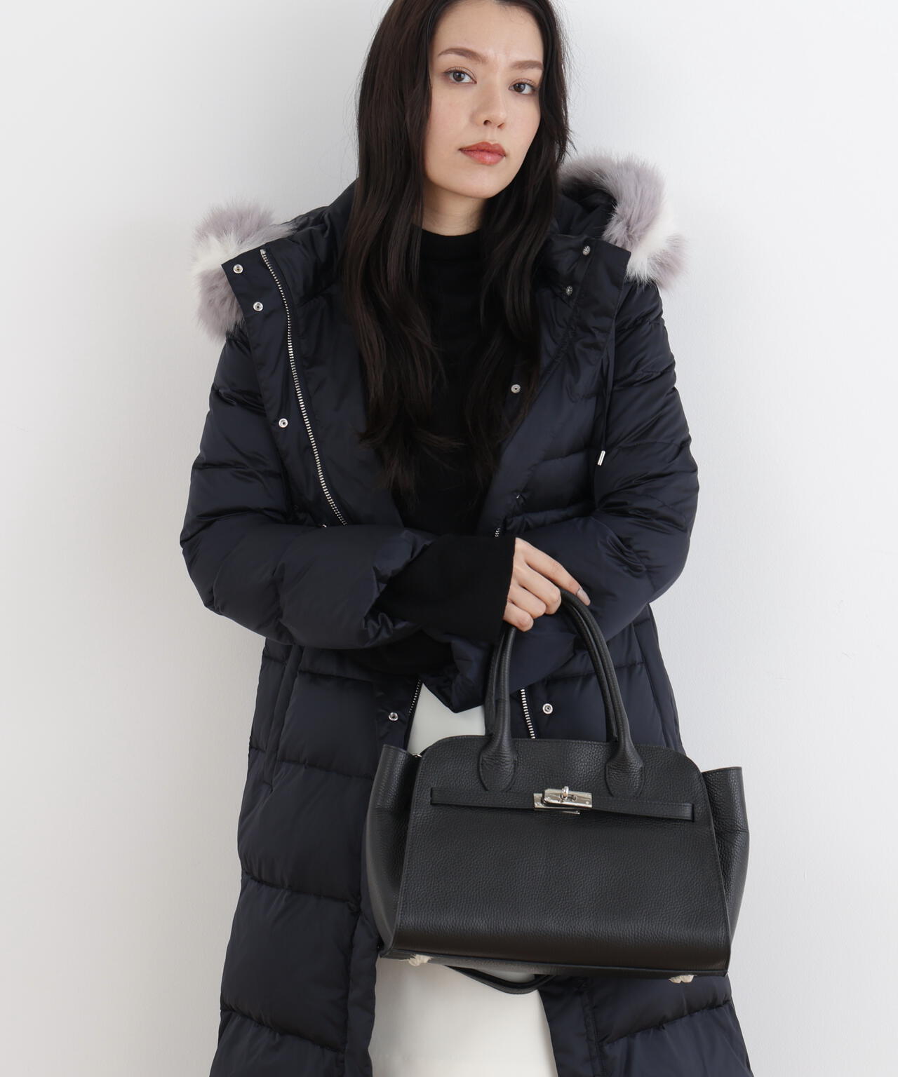 ［AULENTTI］レザートートバッグ