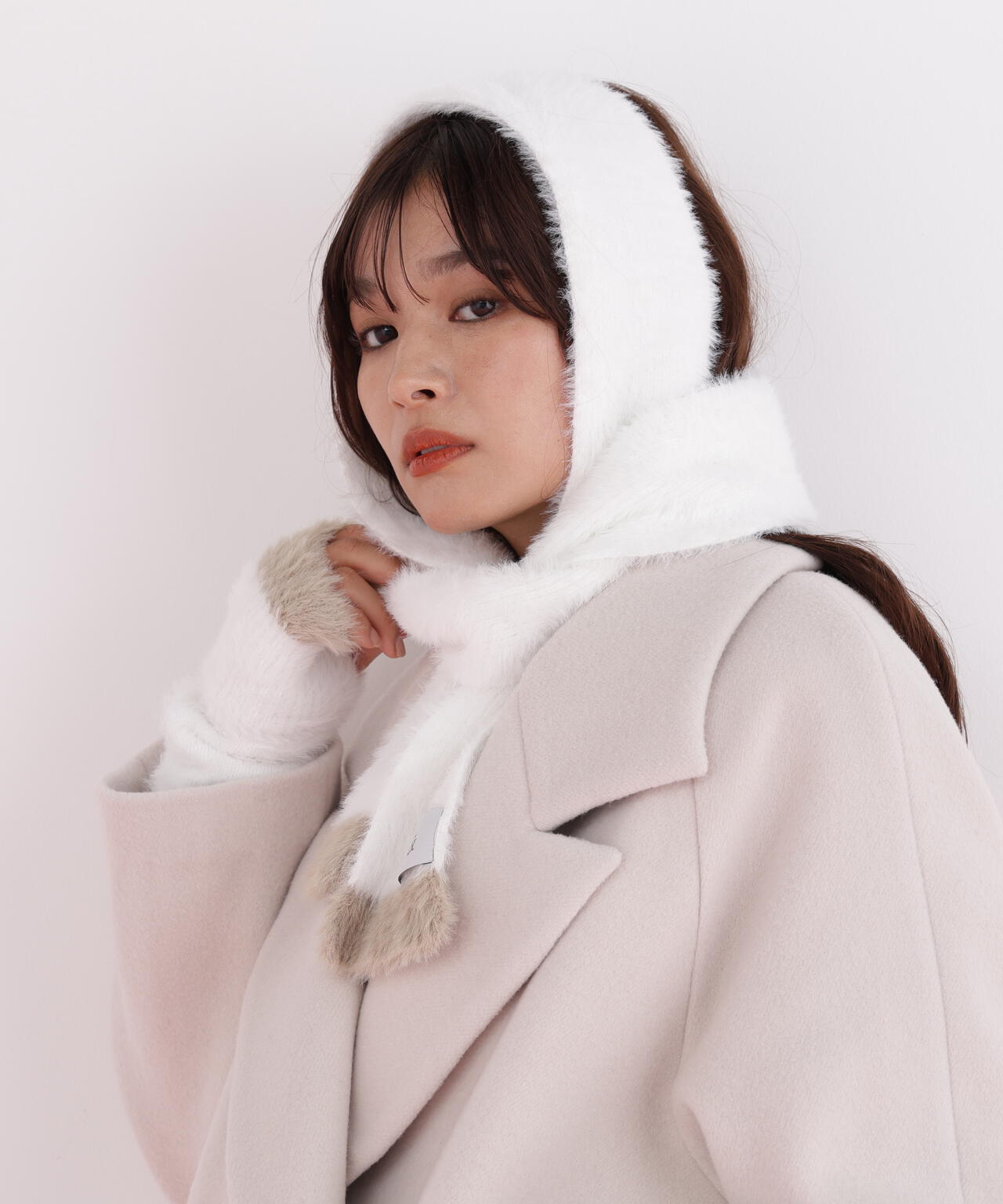 WEB限定］ストール＆ハンドウォーマーセット | PINKY&DIANNE（ピンキー