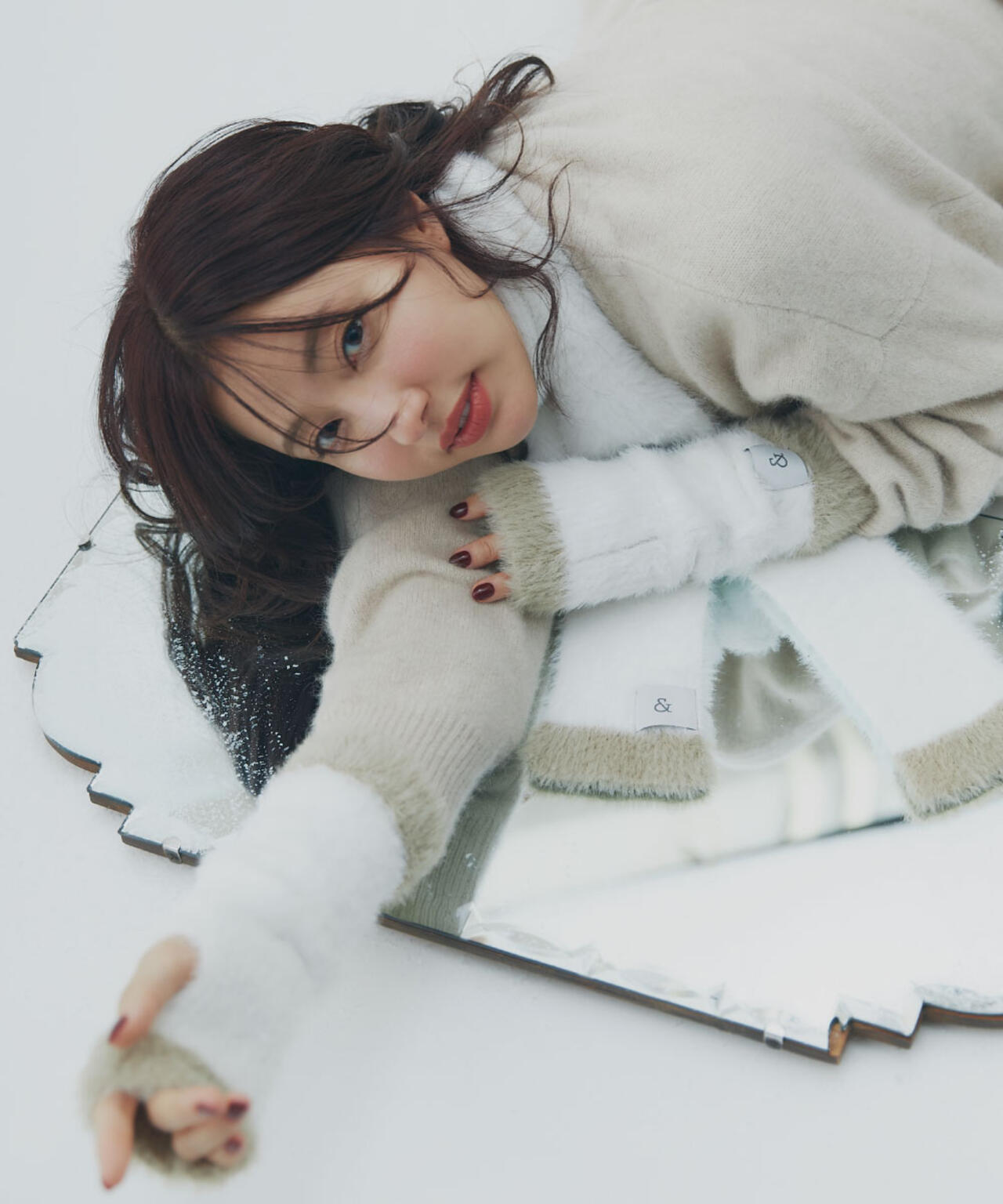 ［WEB限定］ストール＆ハンドウォーマーセット