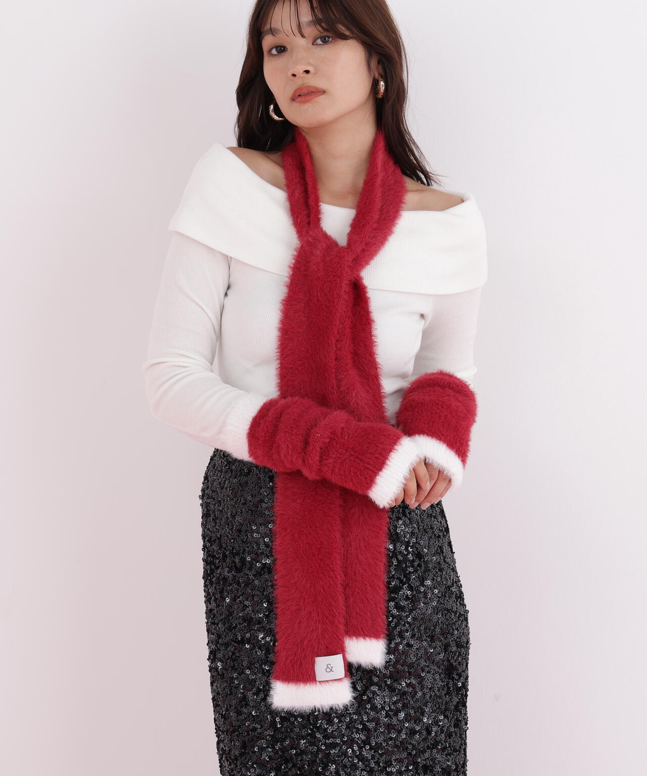 WEB限定］ストール＆ハンドウォーマーセット | PINKY&DIANNE（ピンキー