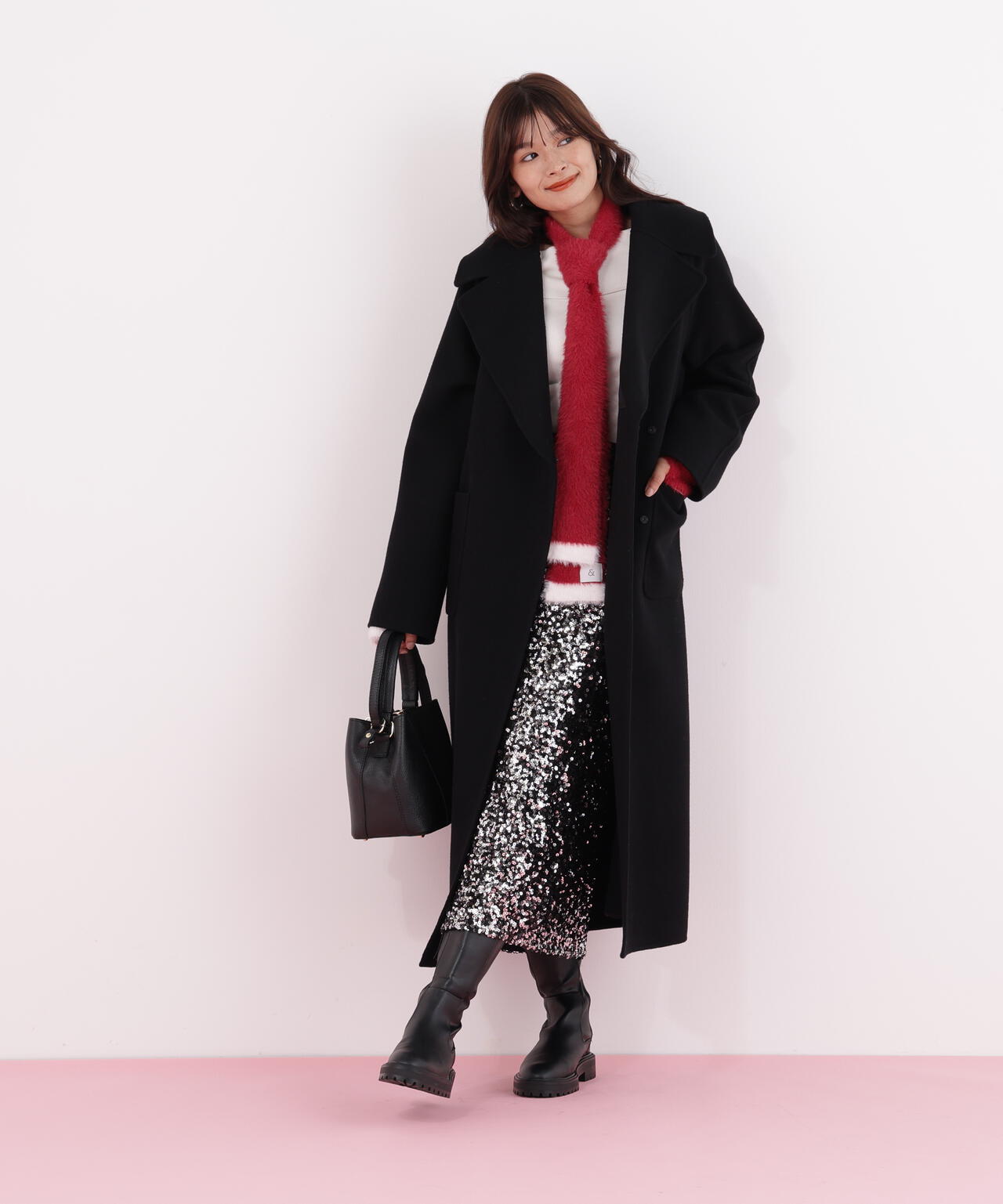 ［WEB限定］ストール＆ハンドウォーマーセット