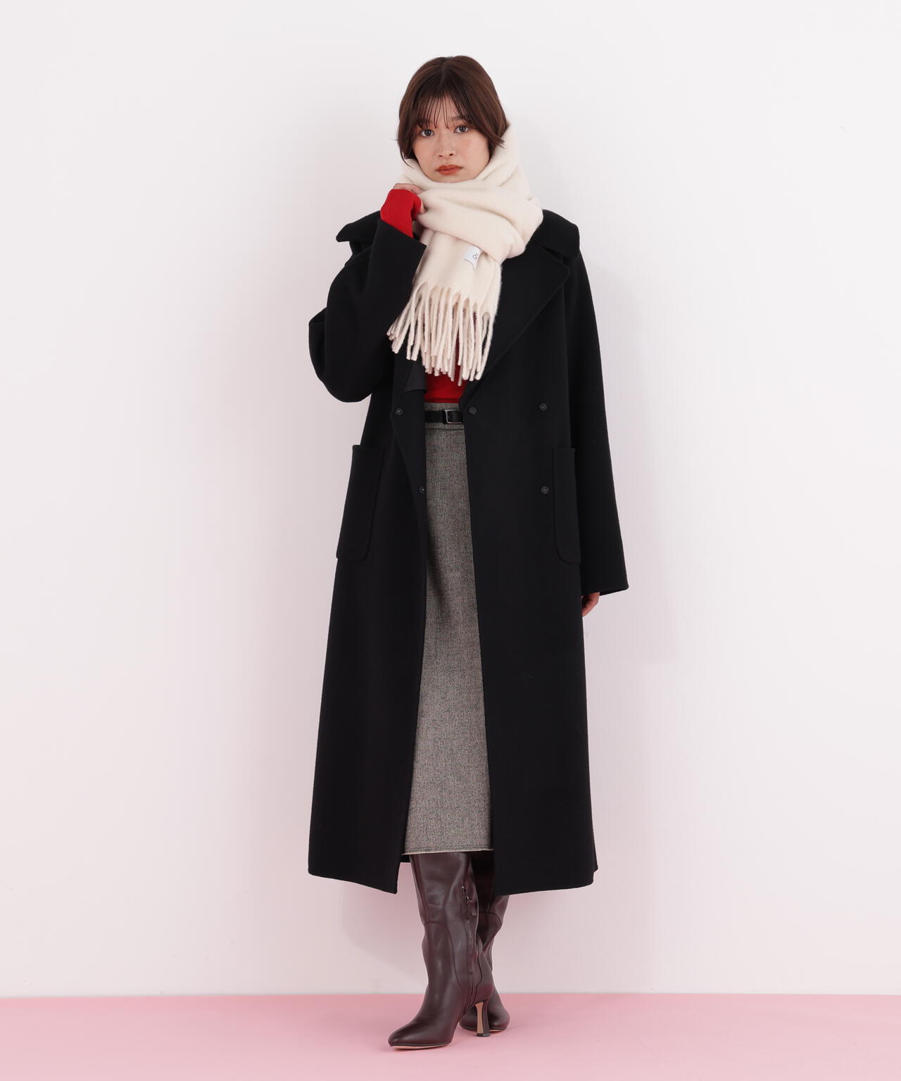 ［WEB限定］ソフトタッチブークレーマフラー