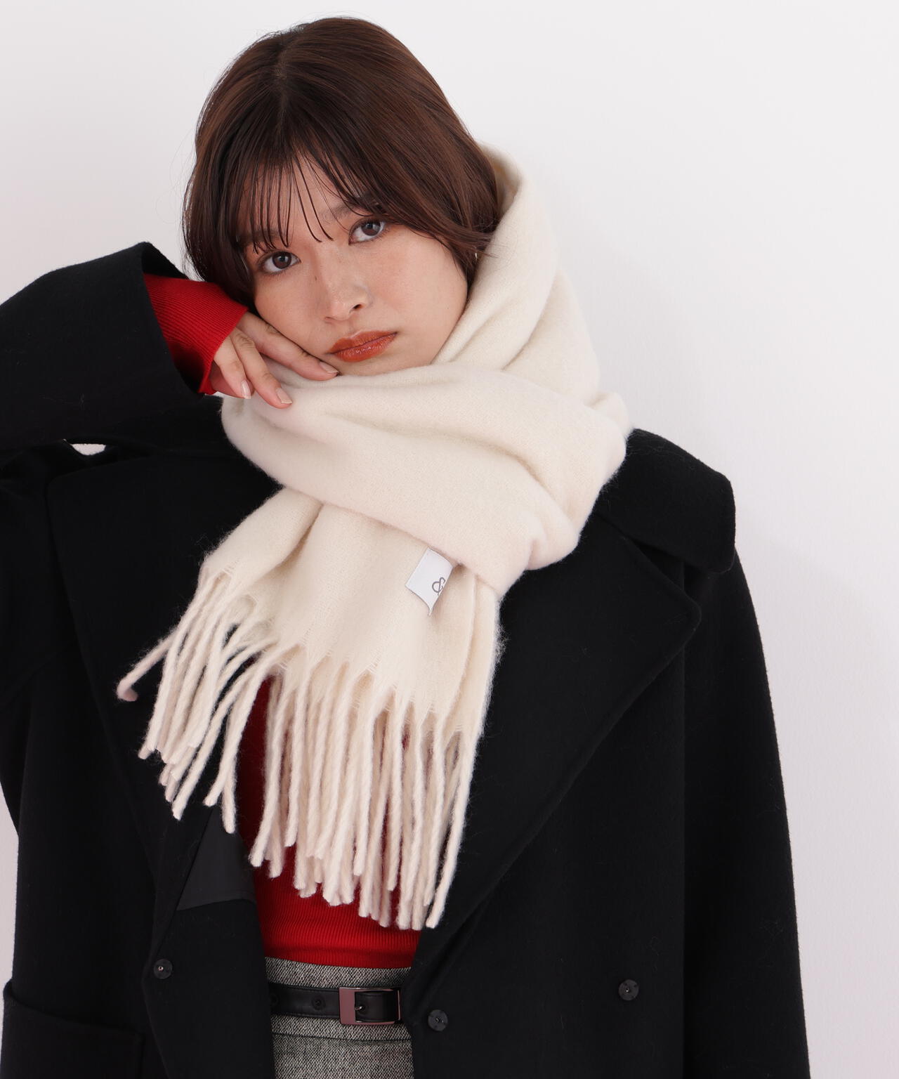 WEB限定］ソフトタッチブークレーマフラー | PINKY&DIANNE（ピンキー