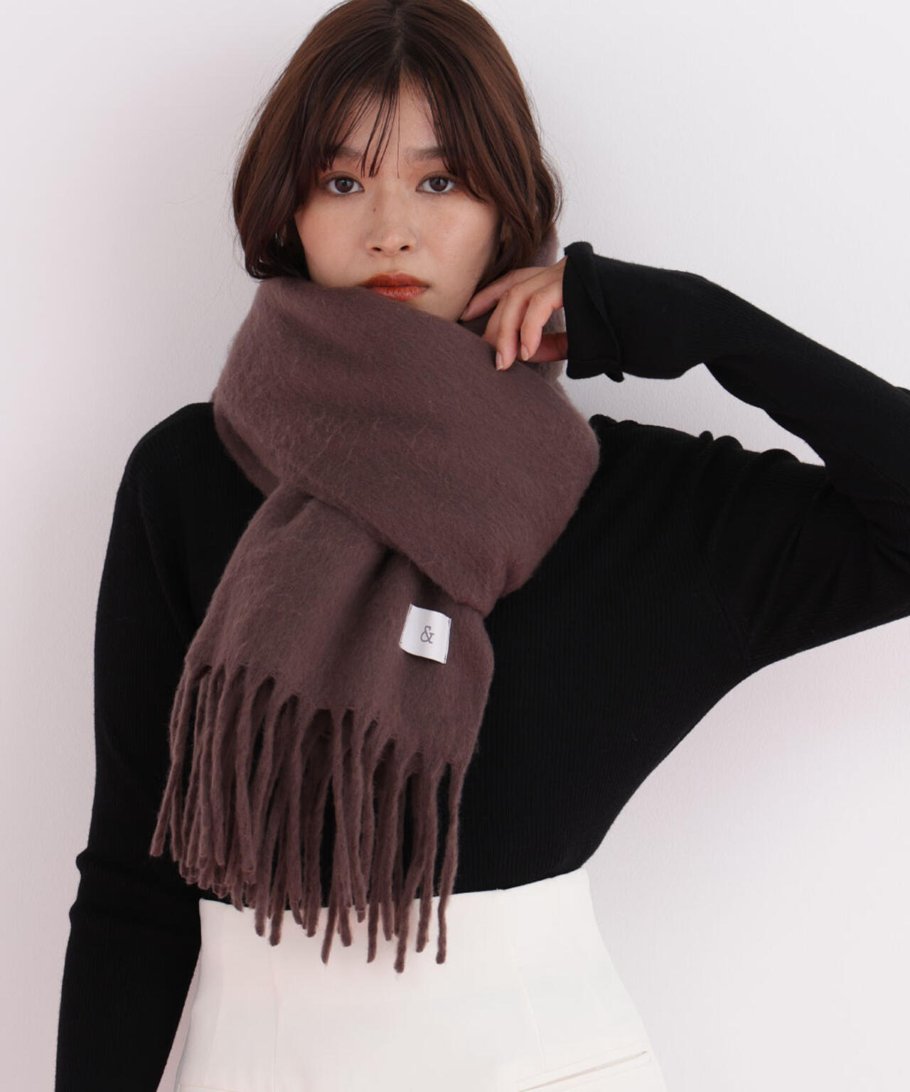 ［WEB限定］ソフトタッチブークレーマフラー