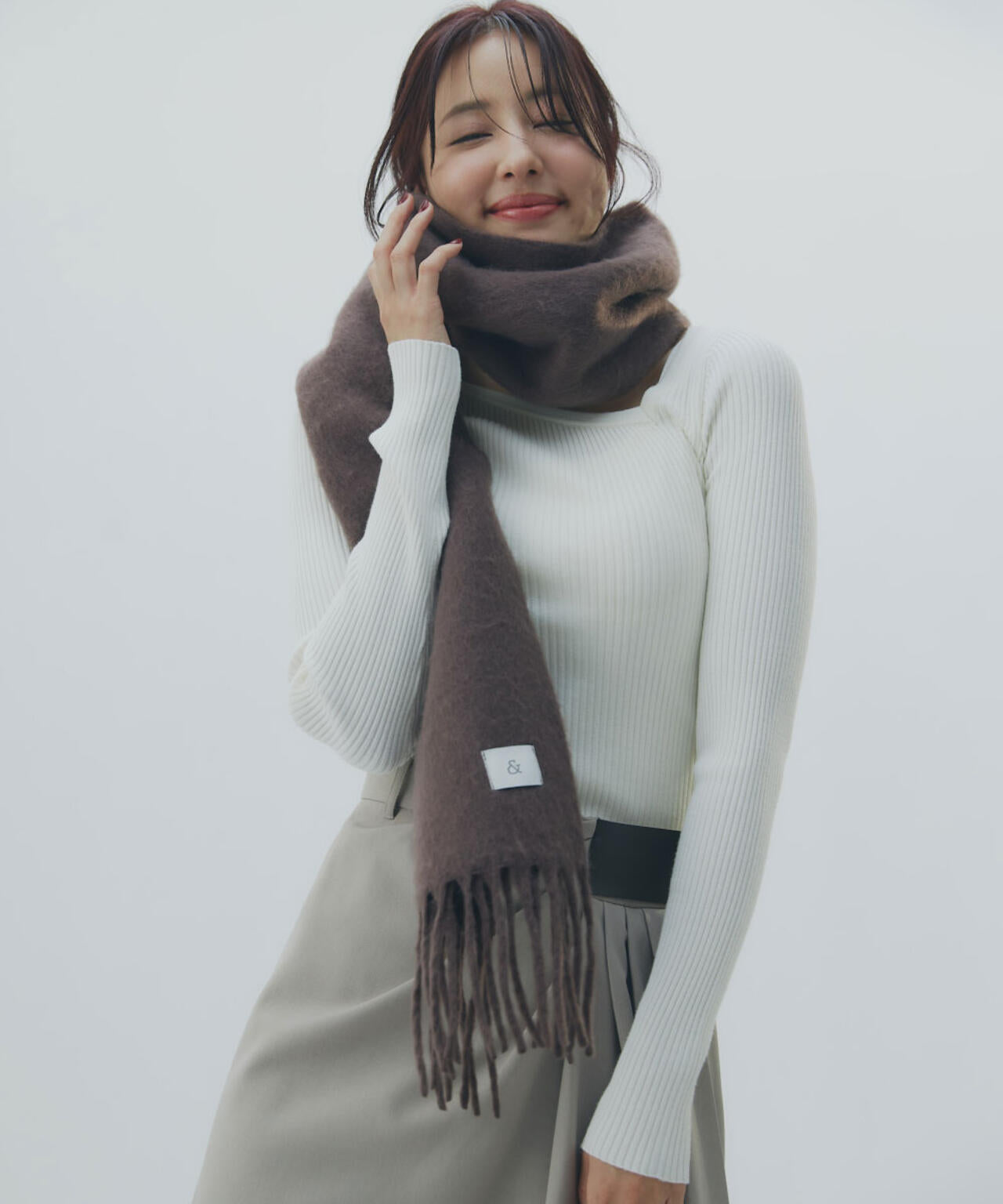 ［WEB限定］ソフトタッチブークレーマフラー