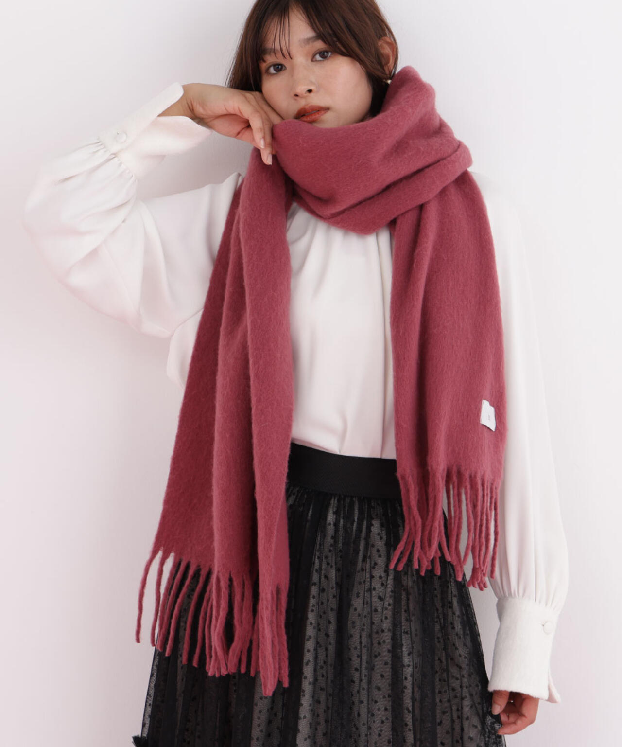 ［WEB限定］ソフトタッチブークレーマフラー