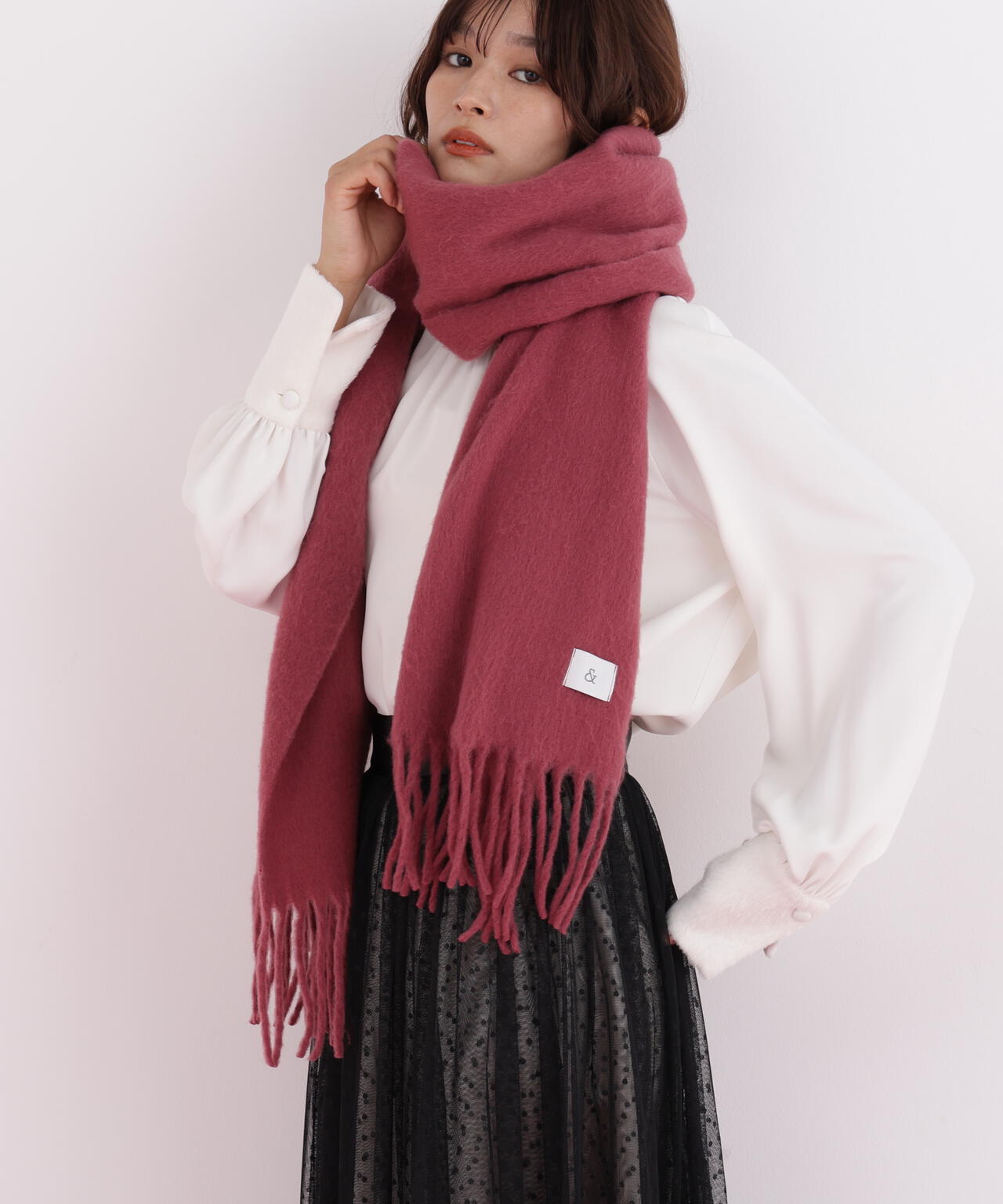 ［WEB限定］ソフトタッチブークレーマフラー