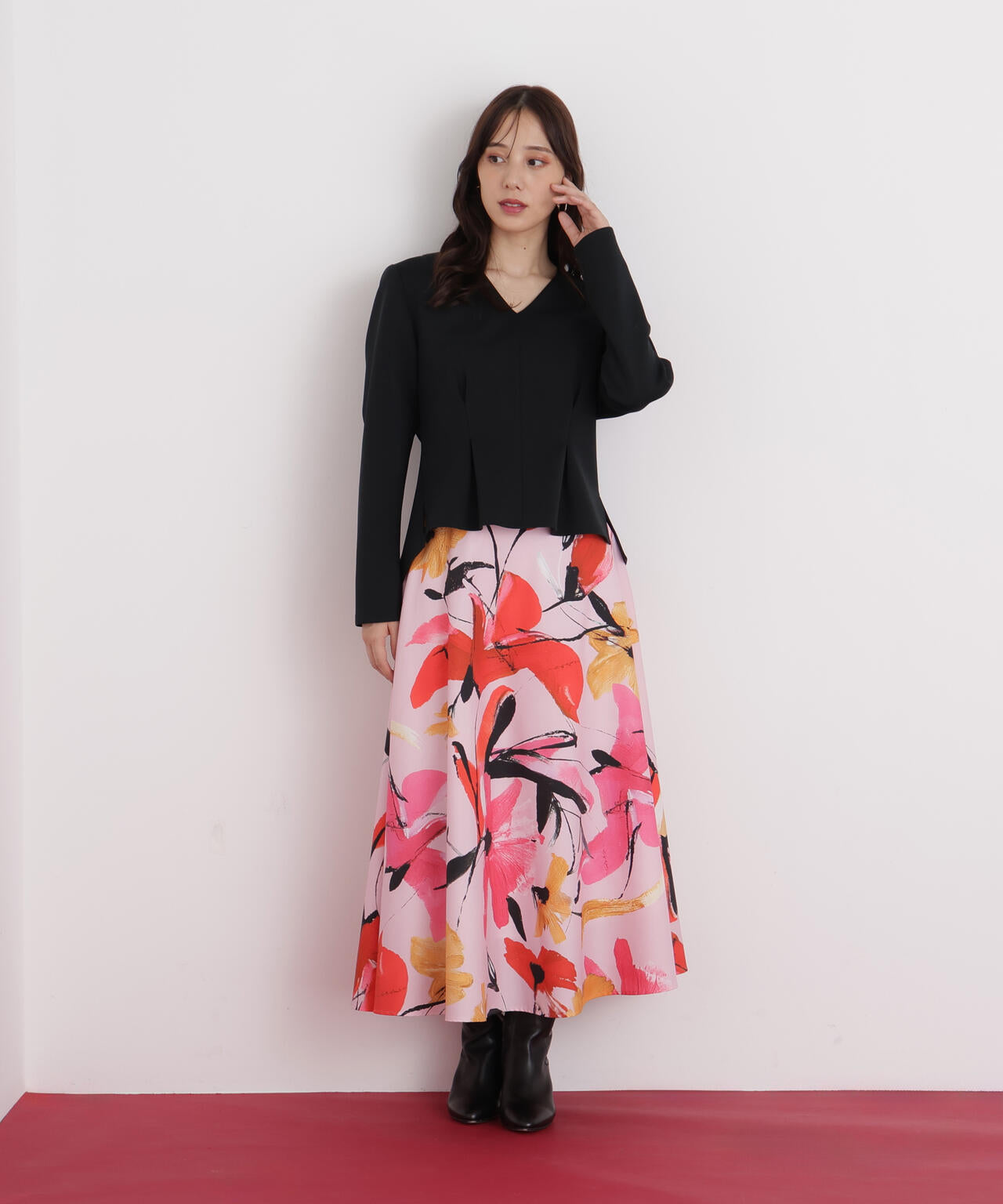 ピンキー＆ダイアン（PINKY&DIANNE）/◆タックフレアダンボールブラウス タックフレアダンボールブラウス | PINKY&DIANNE（ピンキー&ダイアン