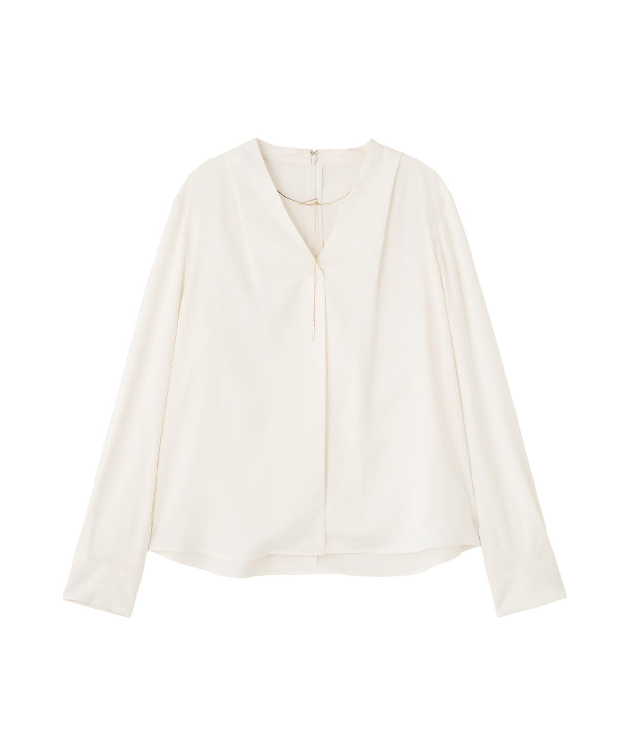 ピンキーアンドダイアン◆ラリエットネックレスブラウス ブラック 38 美品】ピンキーアンドダイアン◇ラリエットネックレスブラウス