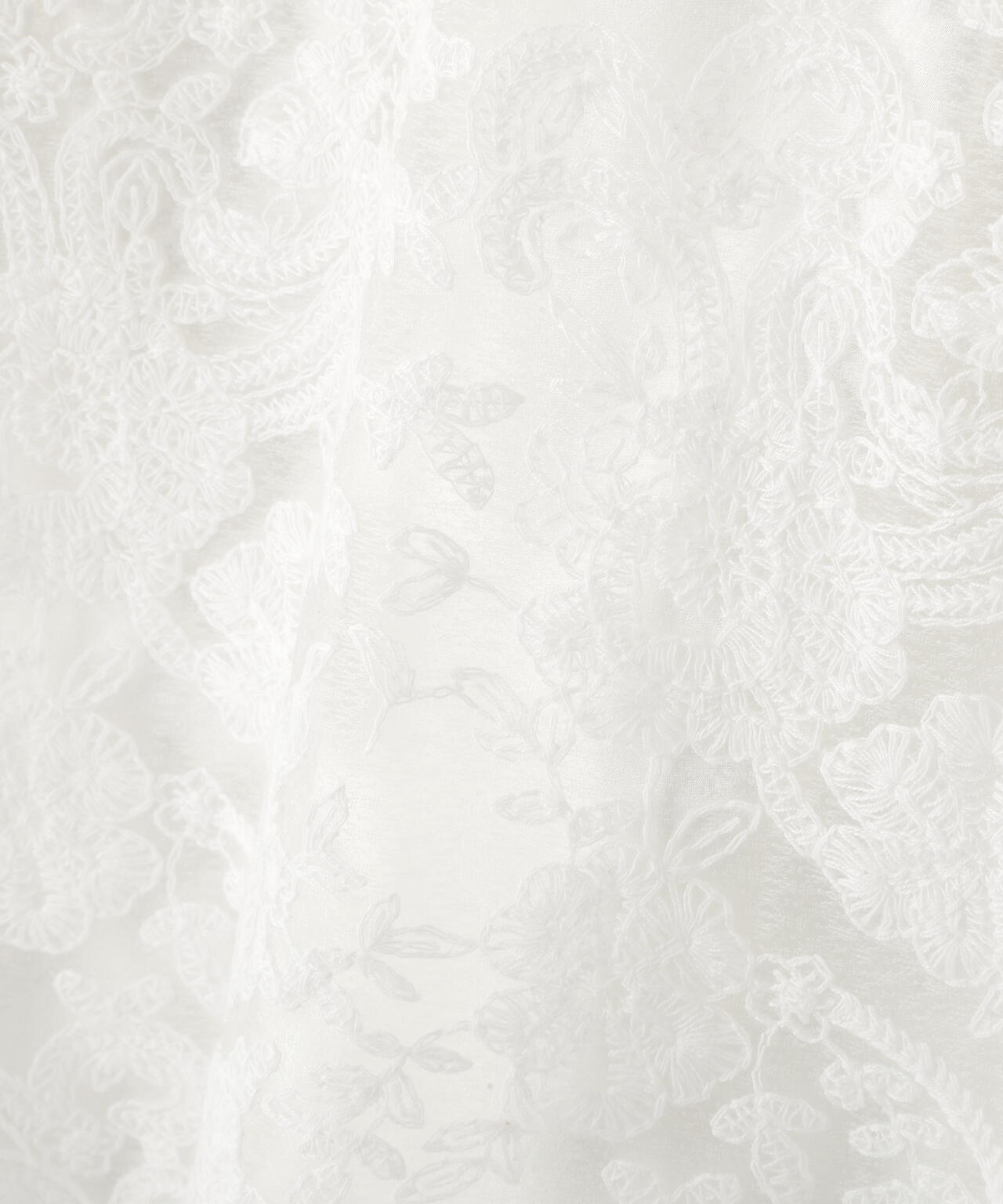 スカラレースブラウス