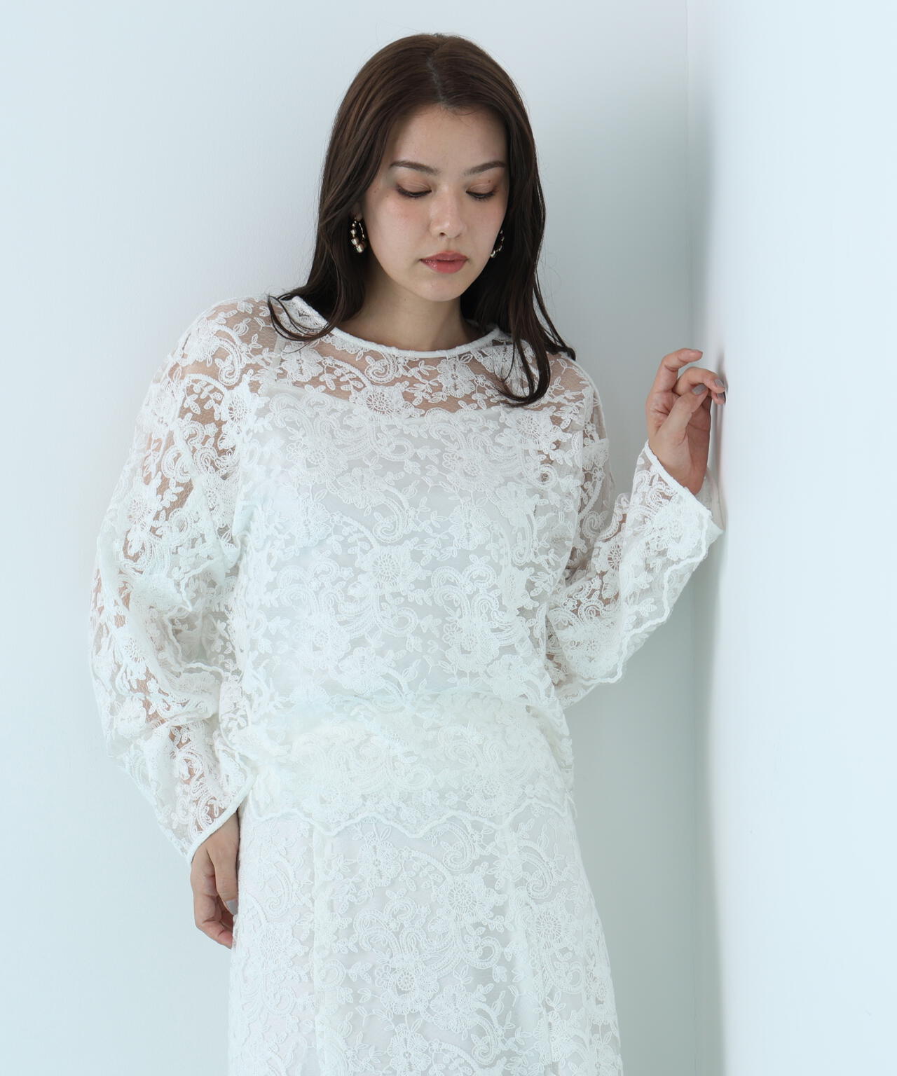 PINKY&DIANNIE レースブラウス スカラレースブラウス | PINKY&DIANNE（ピンキー&ダイアン） ｜【公式