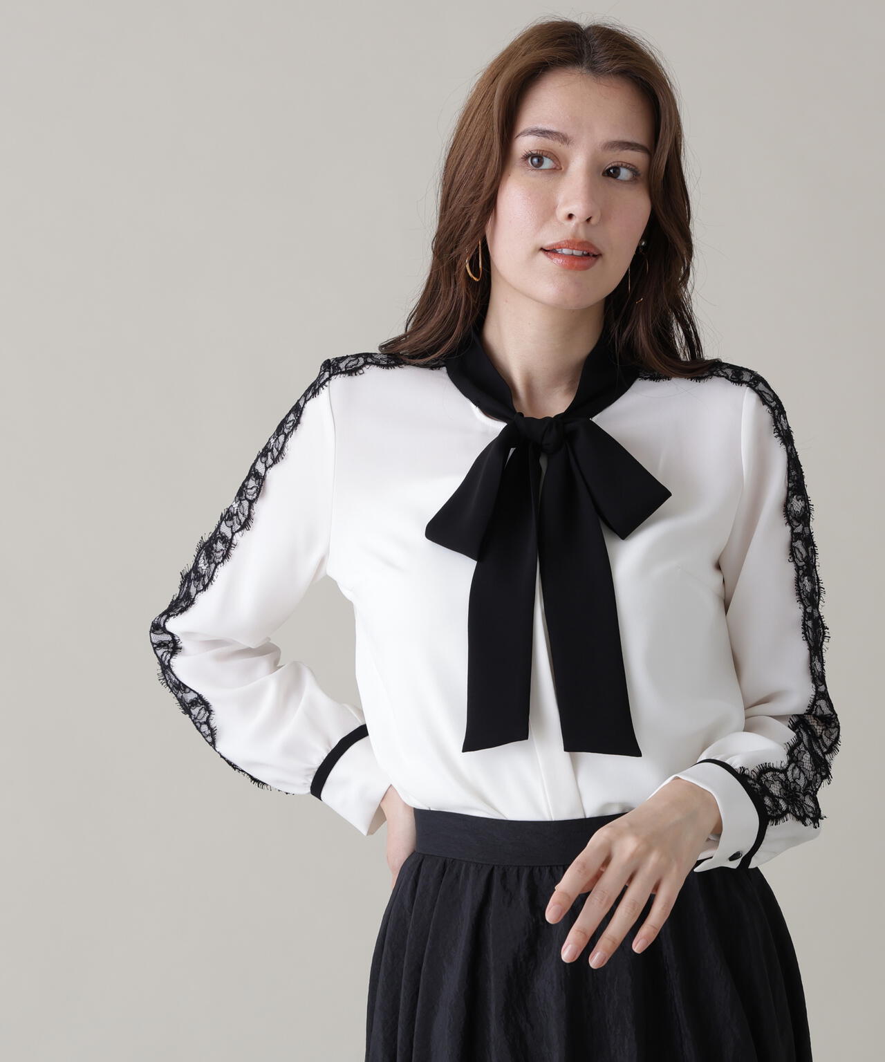 172cm B:86 W:62 H:91 着用サイズ：38