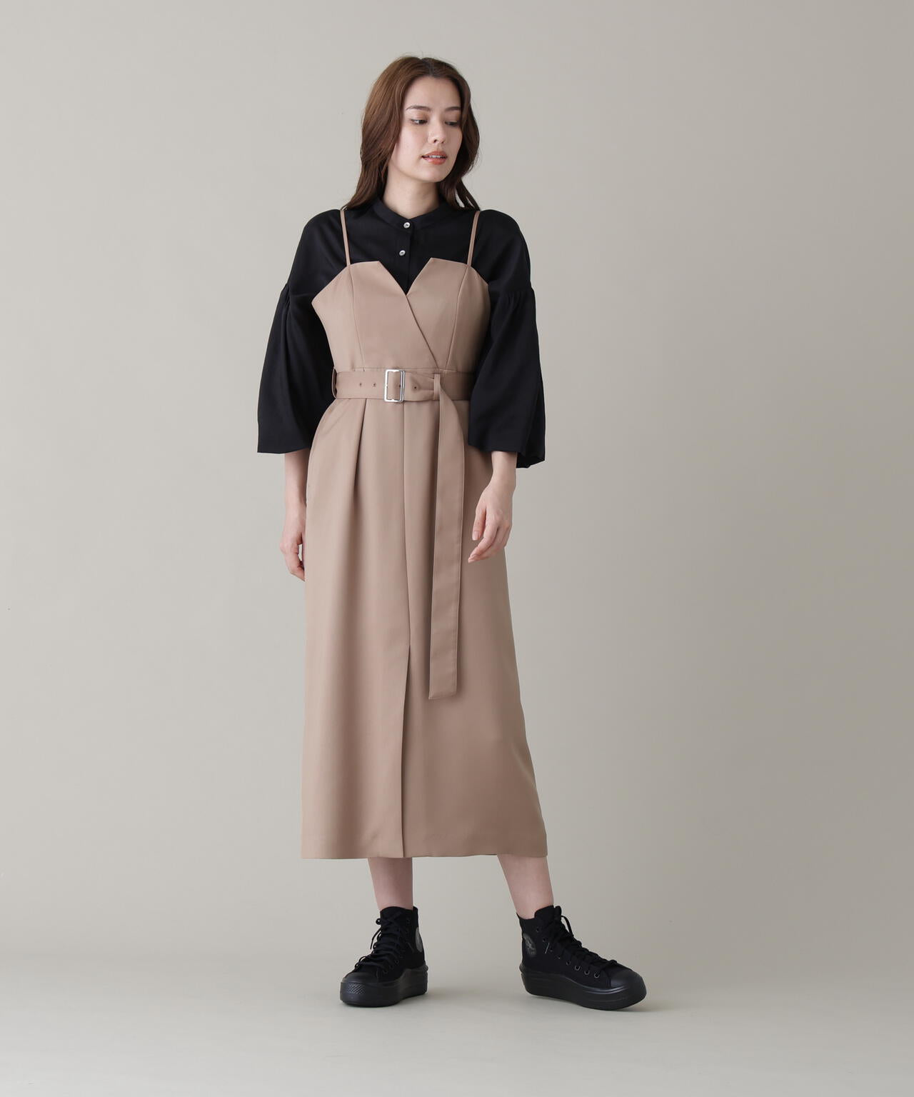 172cm B:86 W:62 H:91 着用サイズ：38