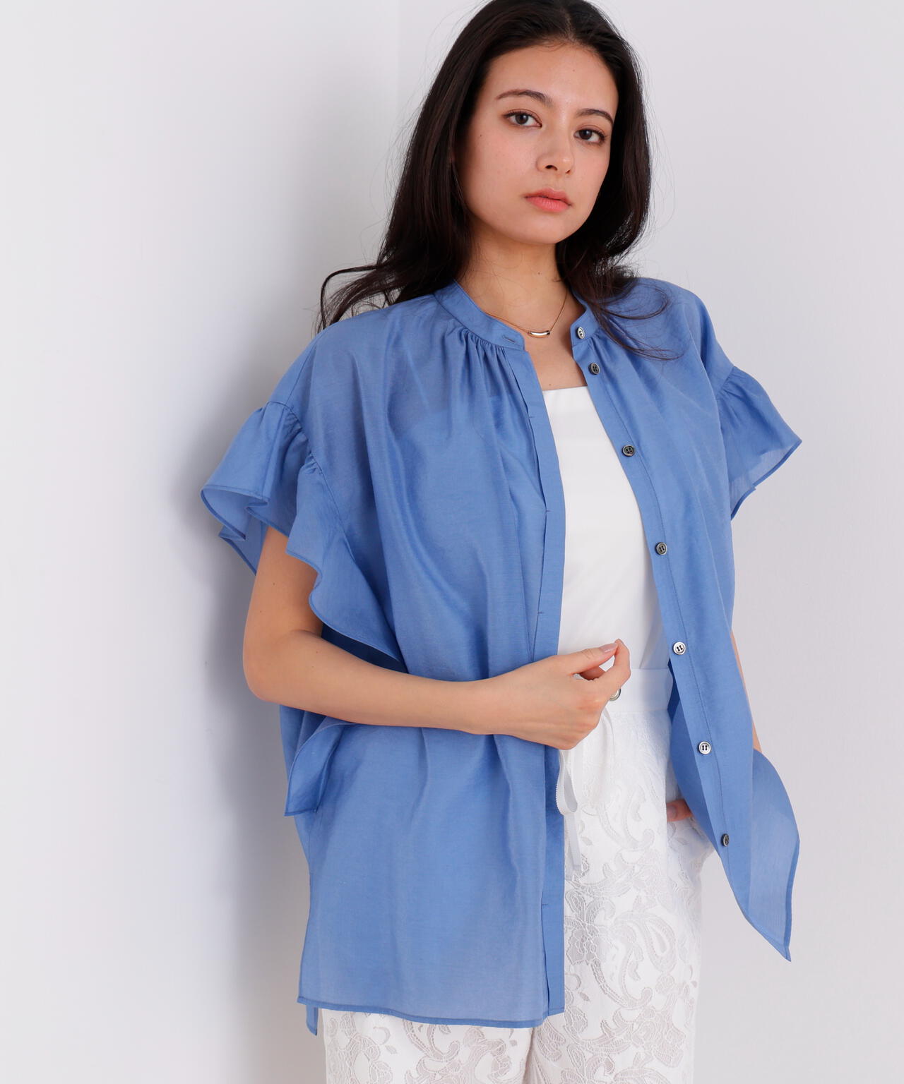 167cm B:82 W: 62H:88 着用サイズ：38