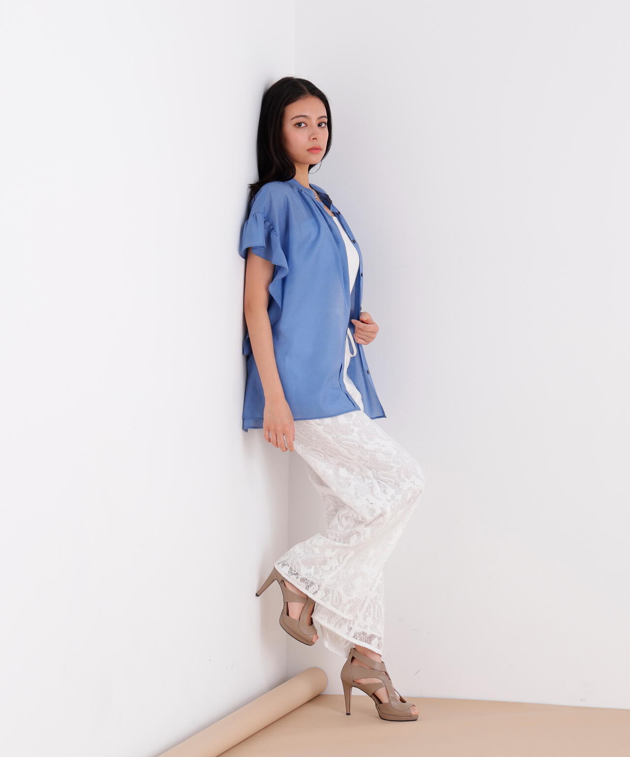 167cm B:82 W: 62H:88 着用サイズ：38