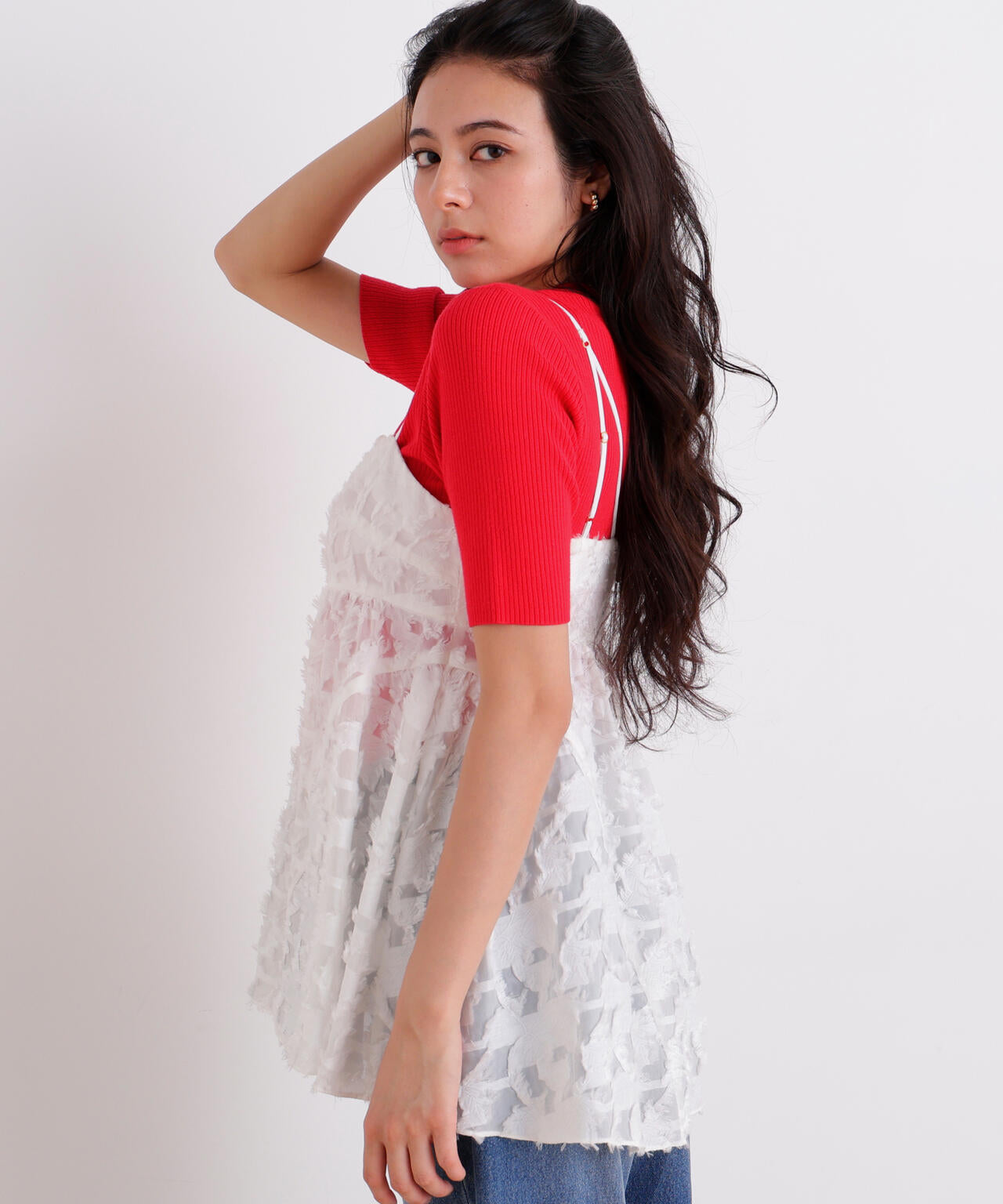 167cm B:82 W: 62H:88 着用サイズ：38