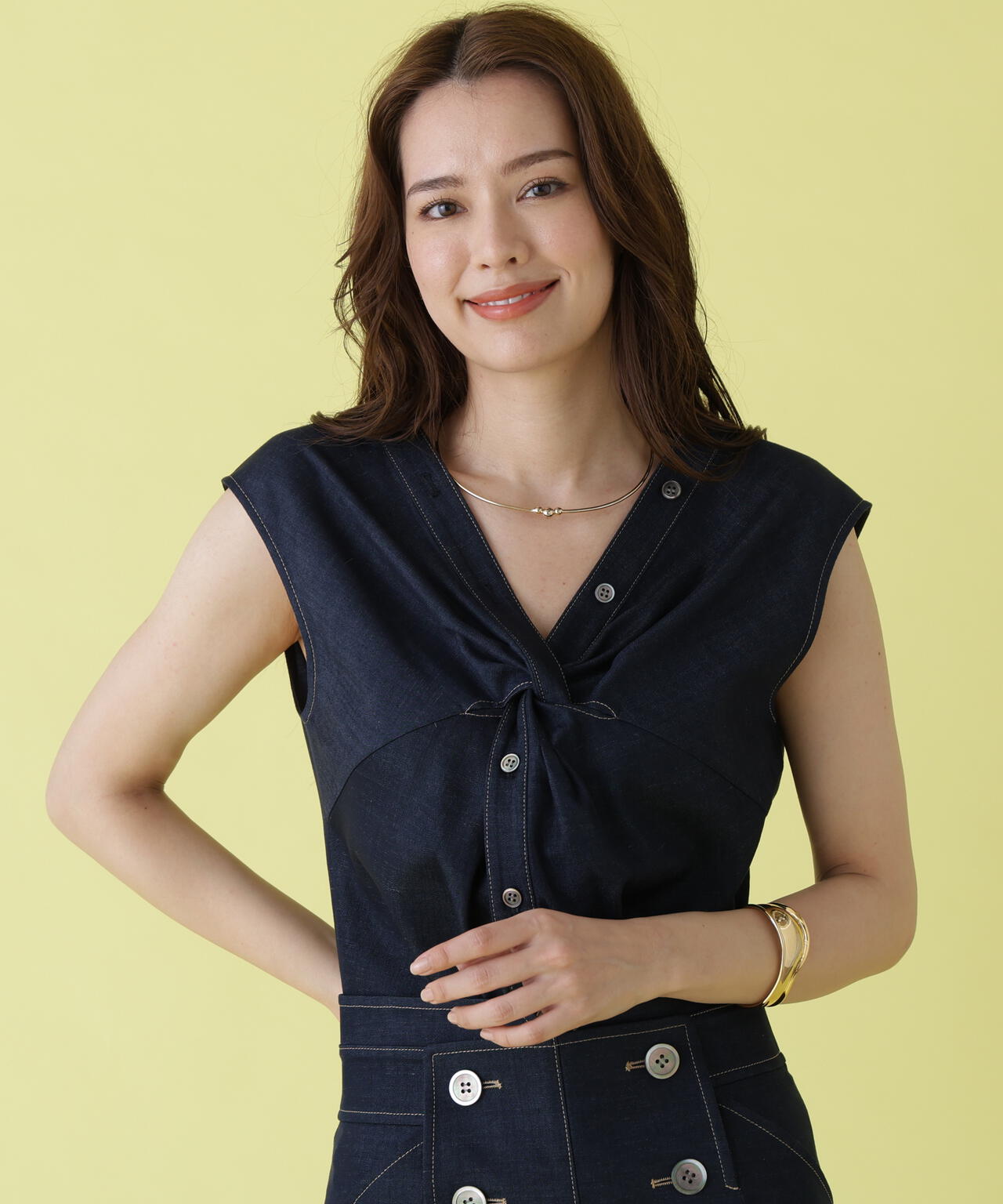 172cm B:86 W:62 H:91 着用サイズ：38