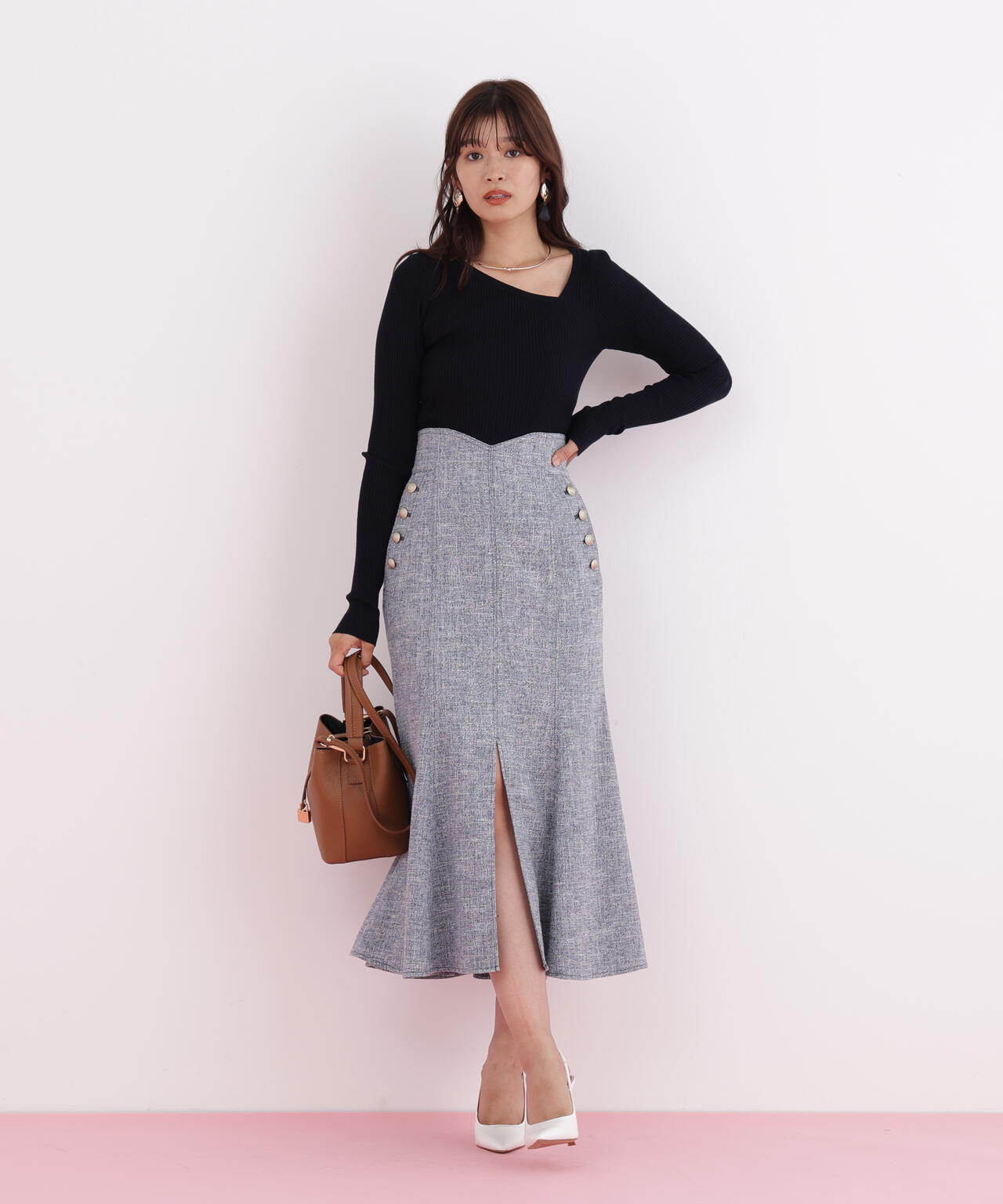 ミックスブッチャーマーメイドスカート | PINKY&DIANNE（ピンキー