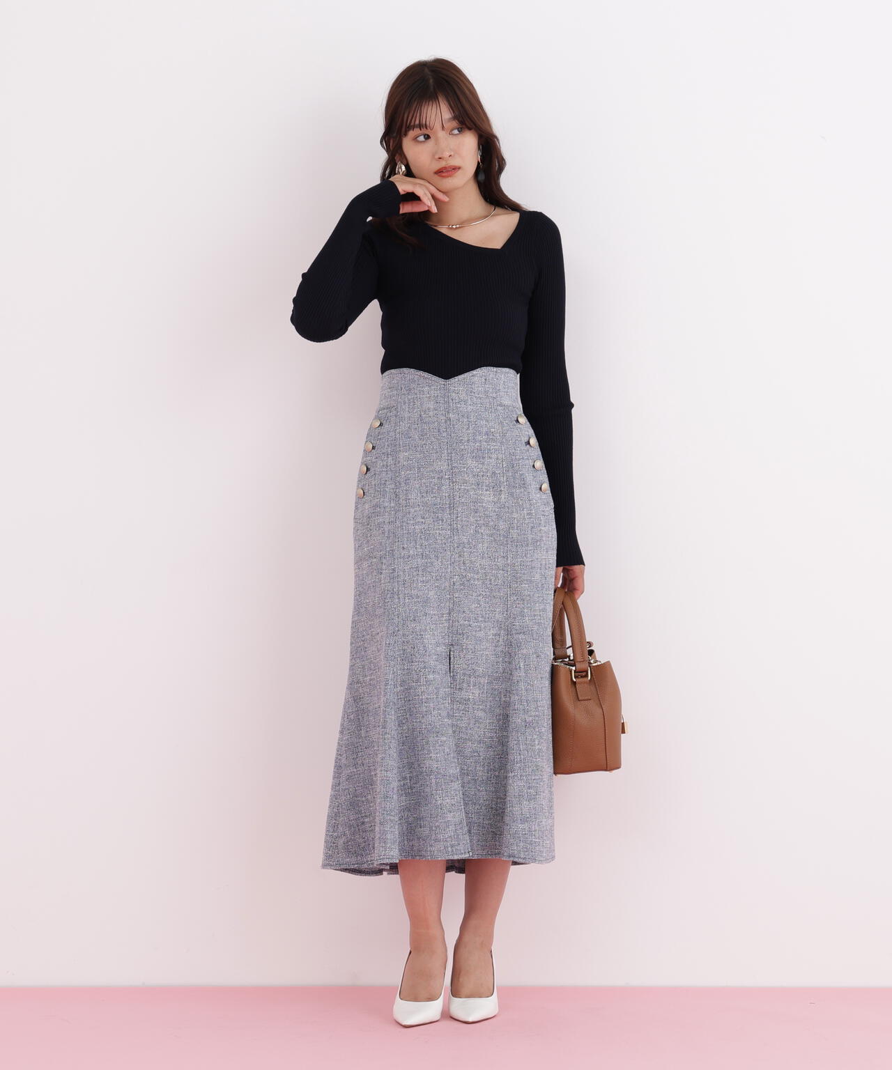 ミックスブッチャーマーメイドスカート | PINKY&DIANNE（ピンキー