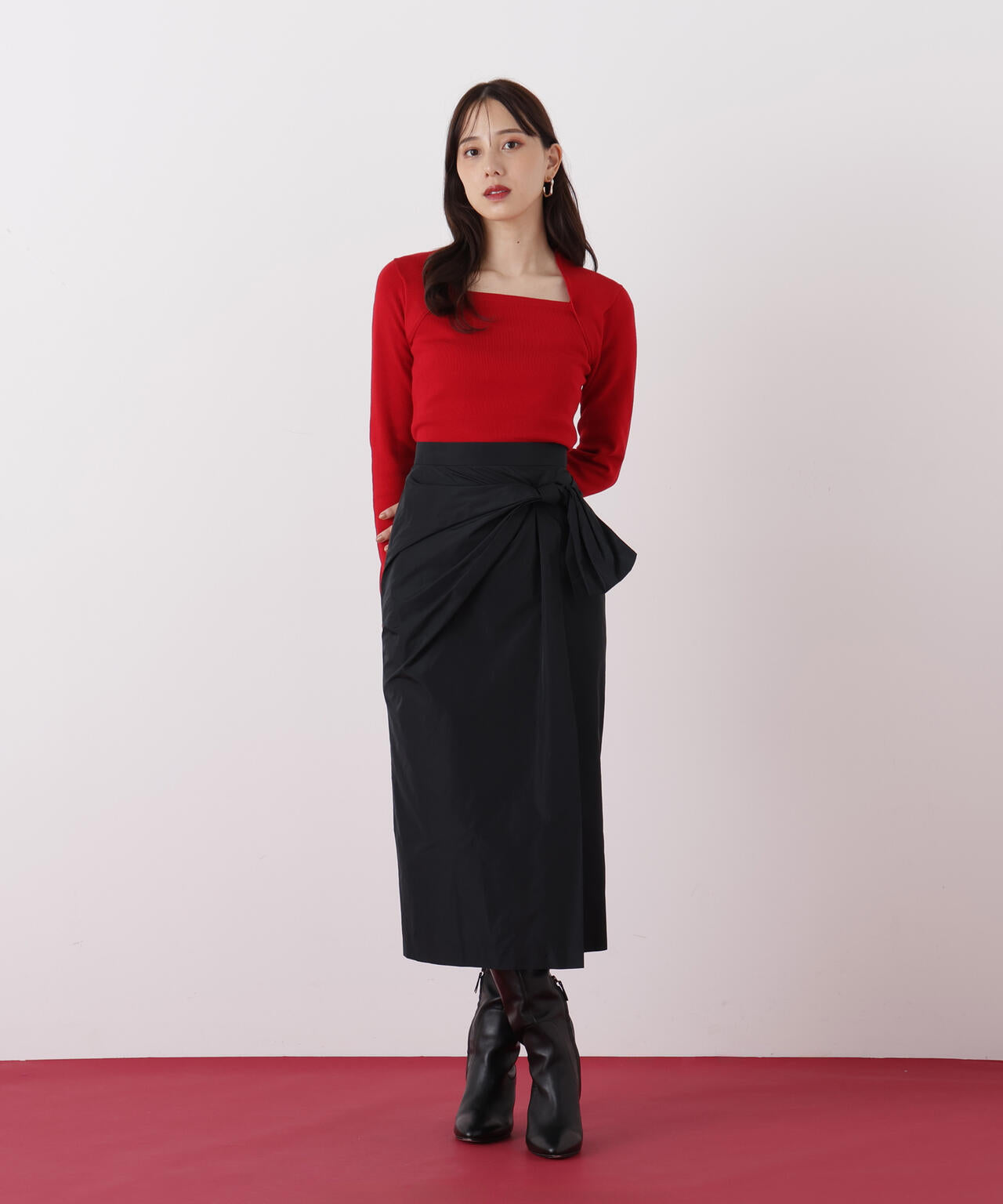 タックリボンスカート | PINKY&DIANNE（ピンキー&ダイアン） ｜【公式