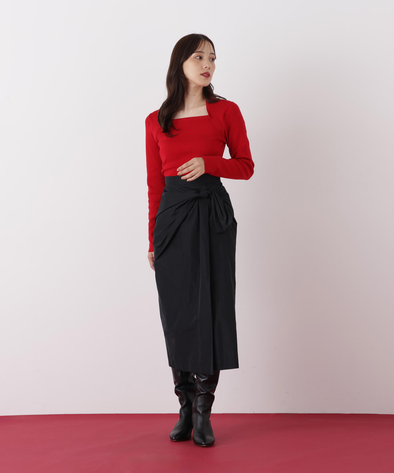 タックリボンスカート | PINKY&DIANNE（ピンキー&ダイアン） ｜【公式