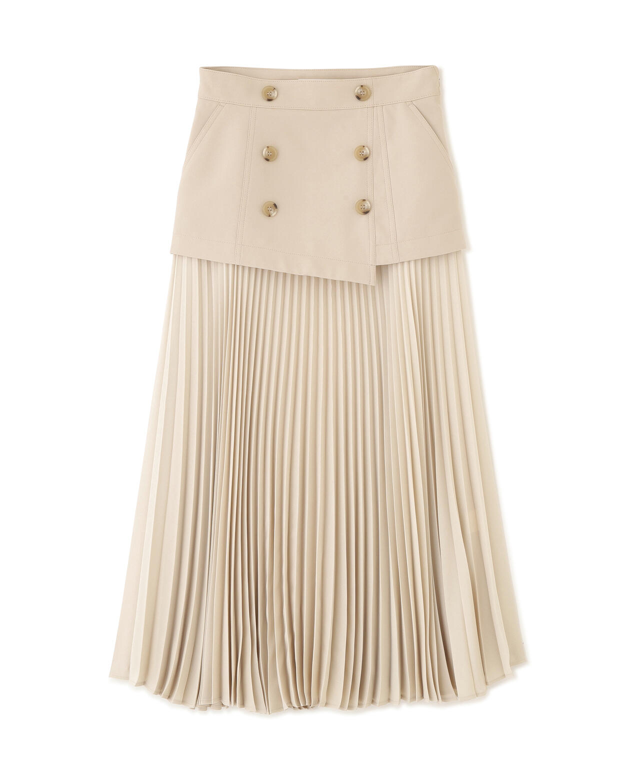 ソフトオックスプリーツスカート