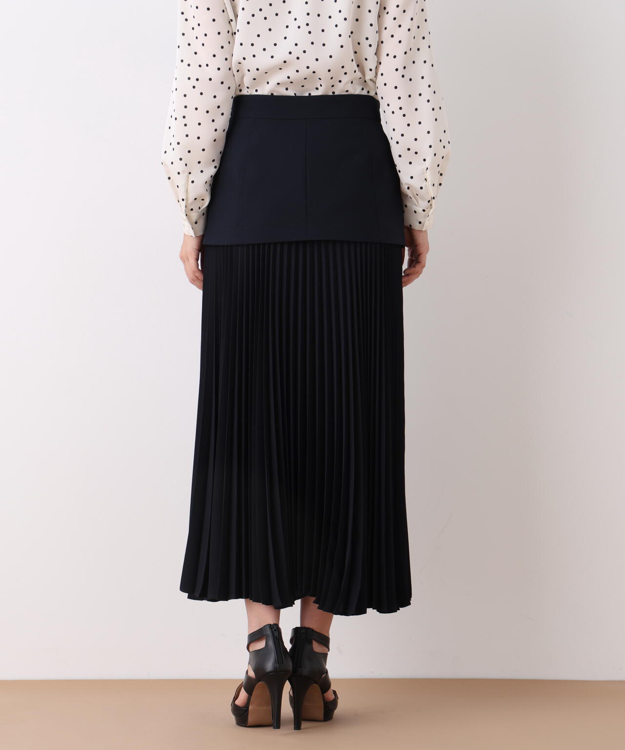 ソフトオックスプリーツスカート