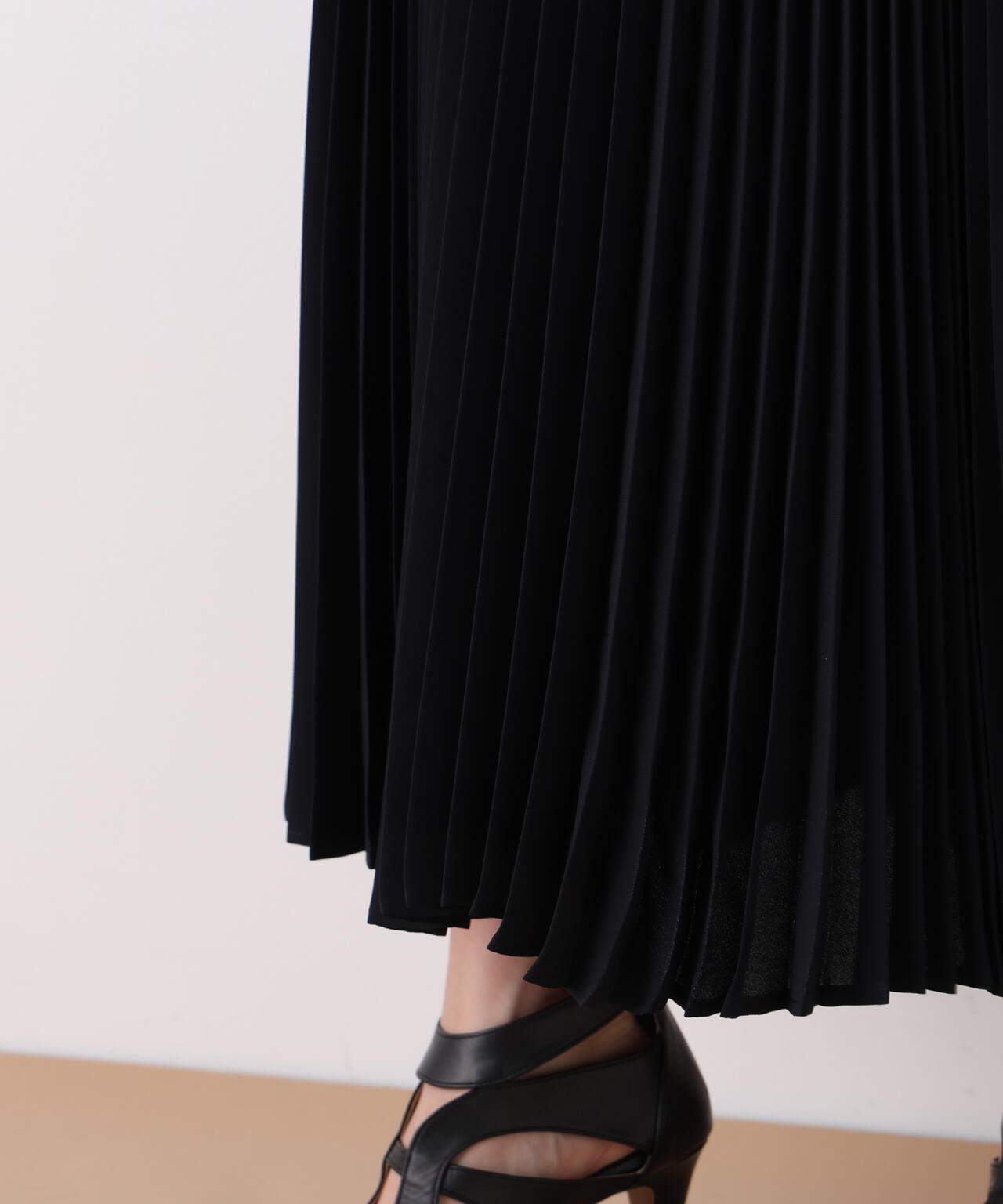 ソフトオックスプリーツスカート