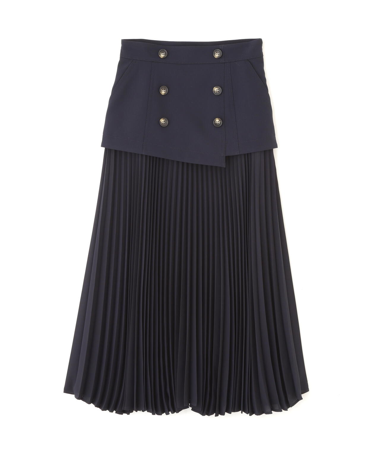 ソフトオックスプリーツスカート