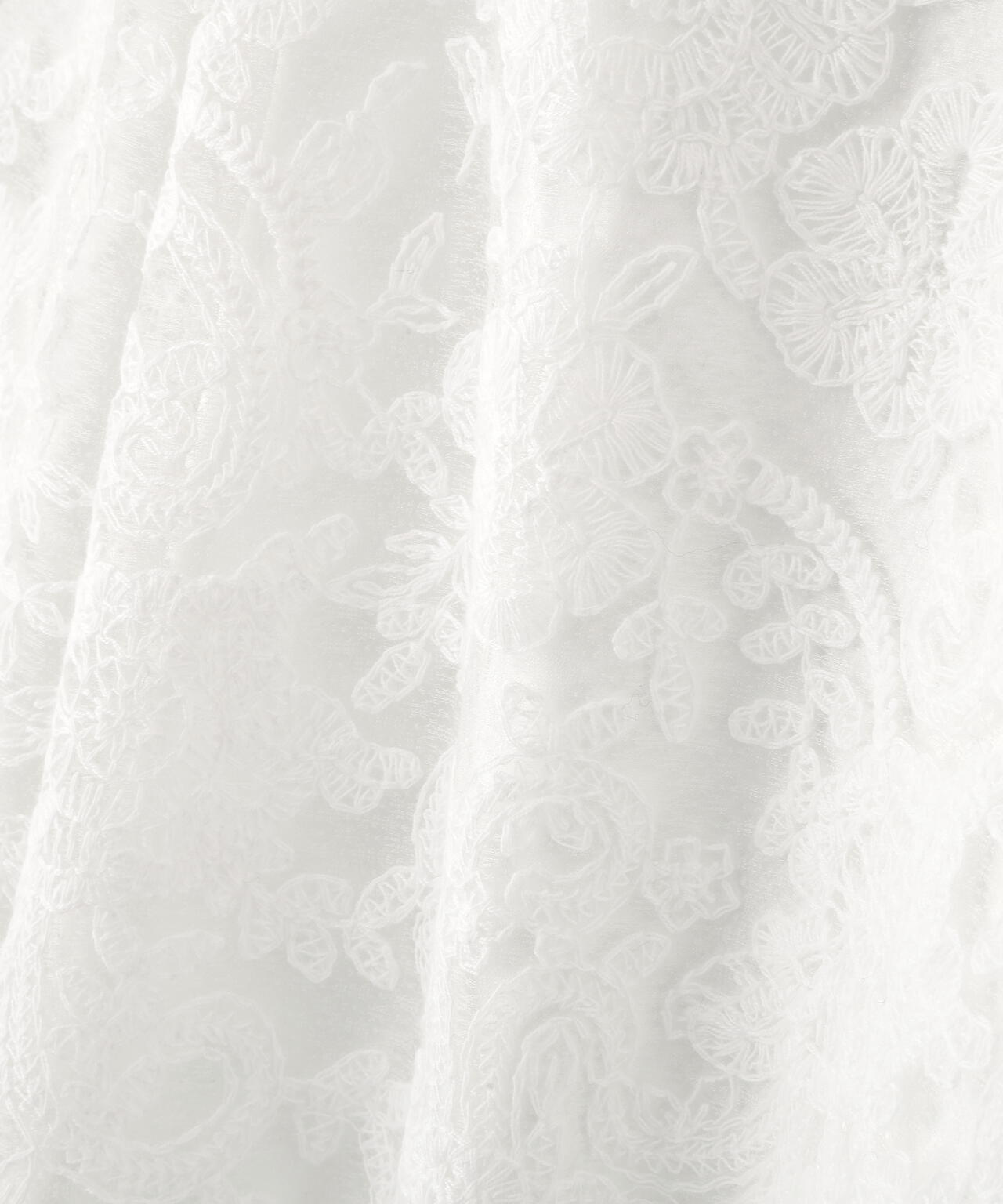 スカラレースフレアスカート