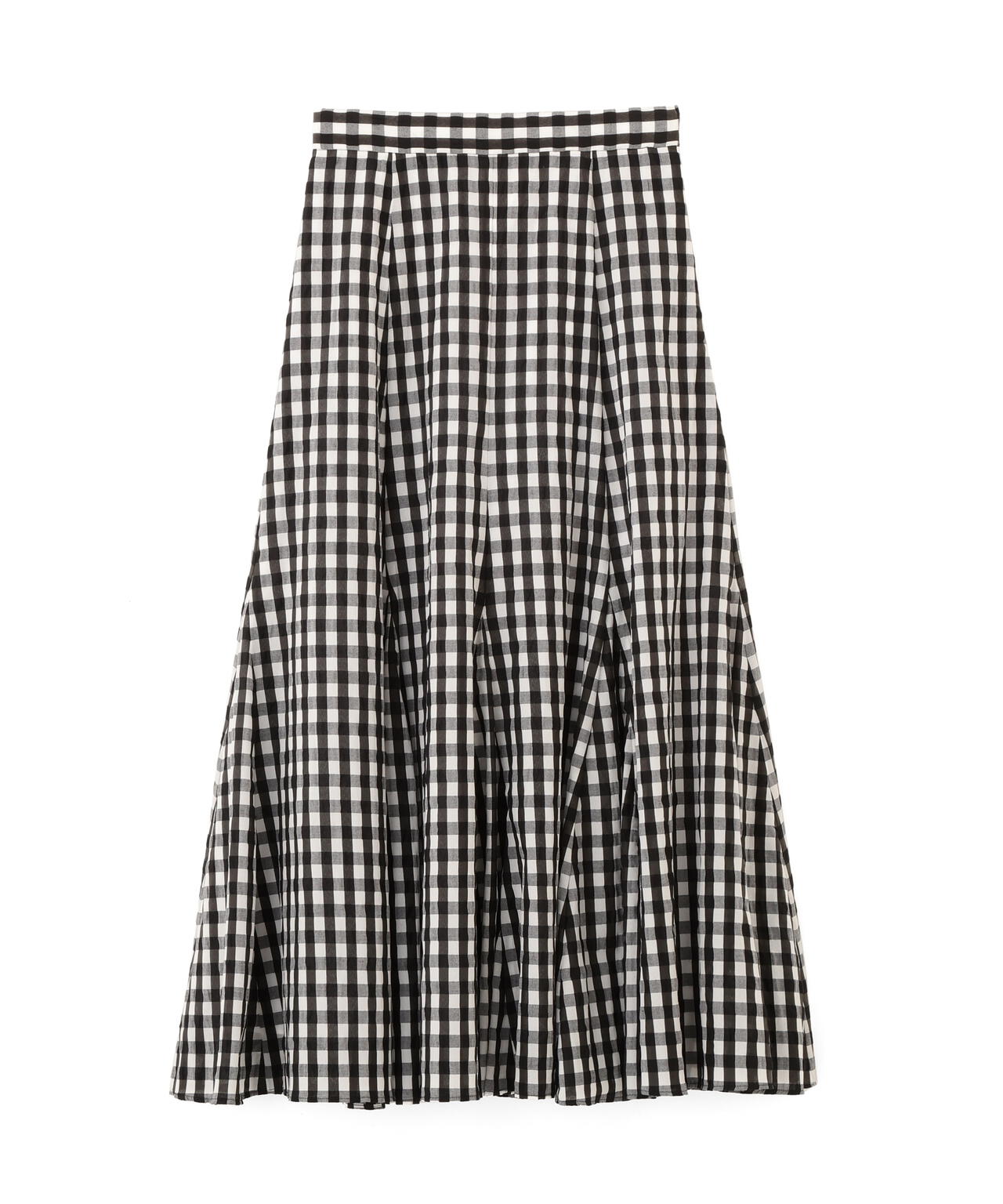 シアーローンボリュームフレアースカート