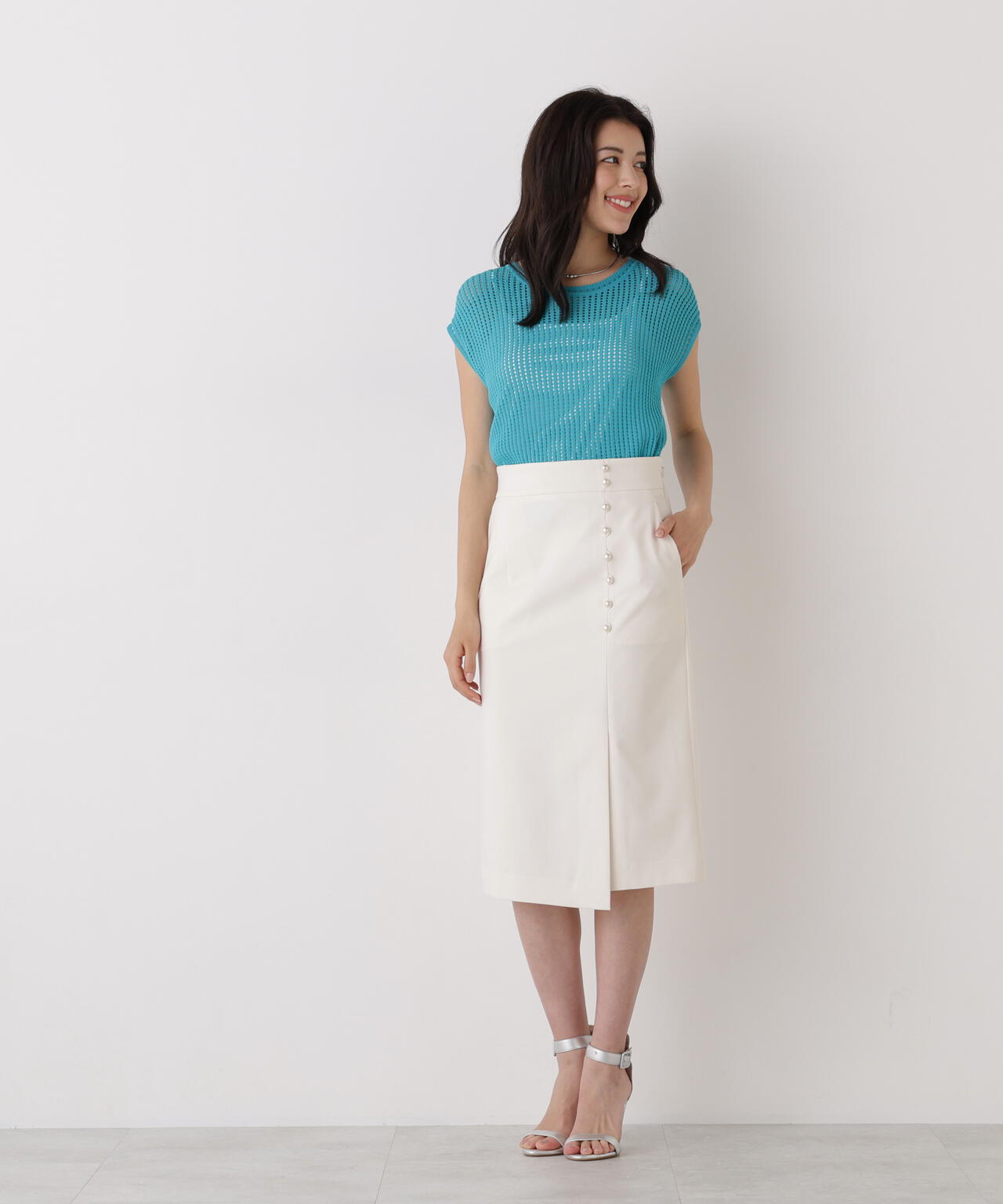 170cm B:76 W:60 H:84 着用サイズ：38