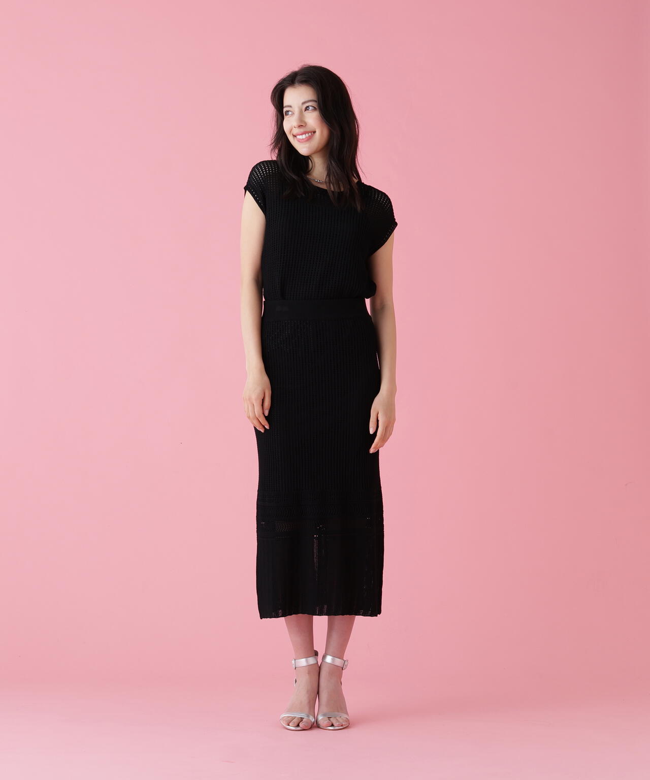 170cm B:76 W:60 H:84 着用サイズ：38