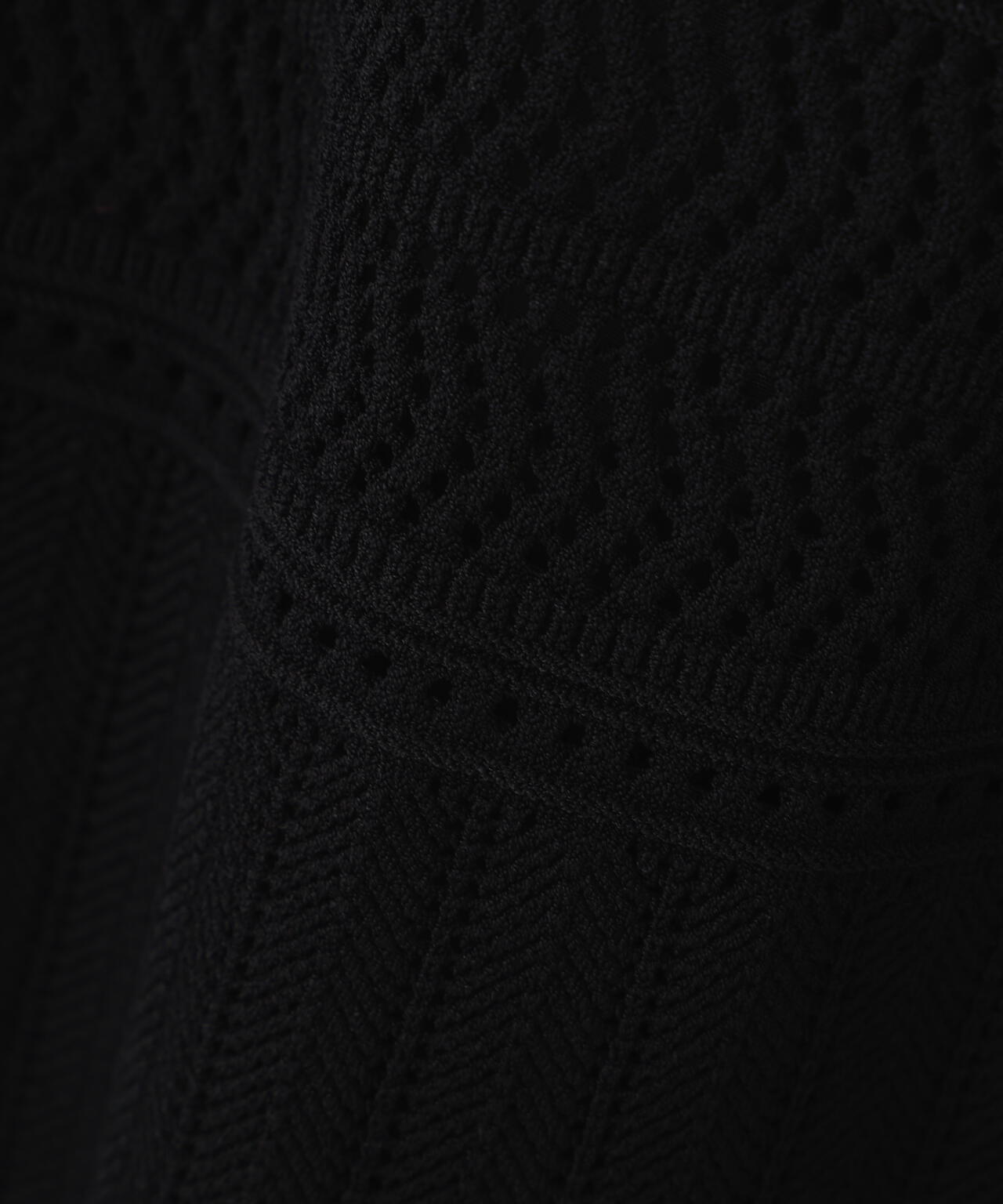 メッシュニットスカート